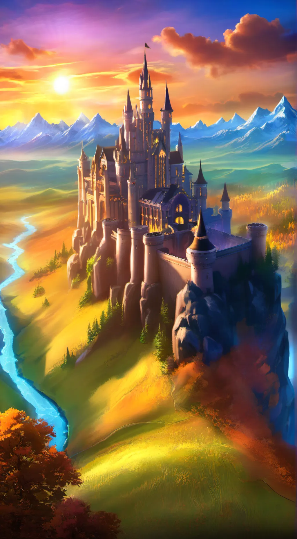 ai character: the god and demon background