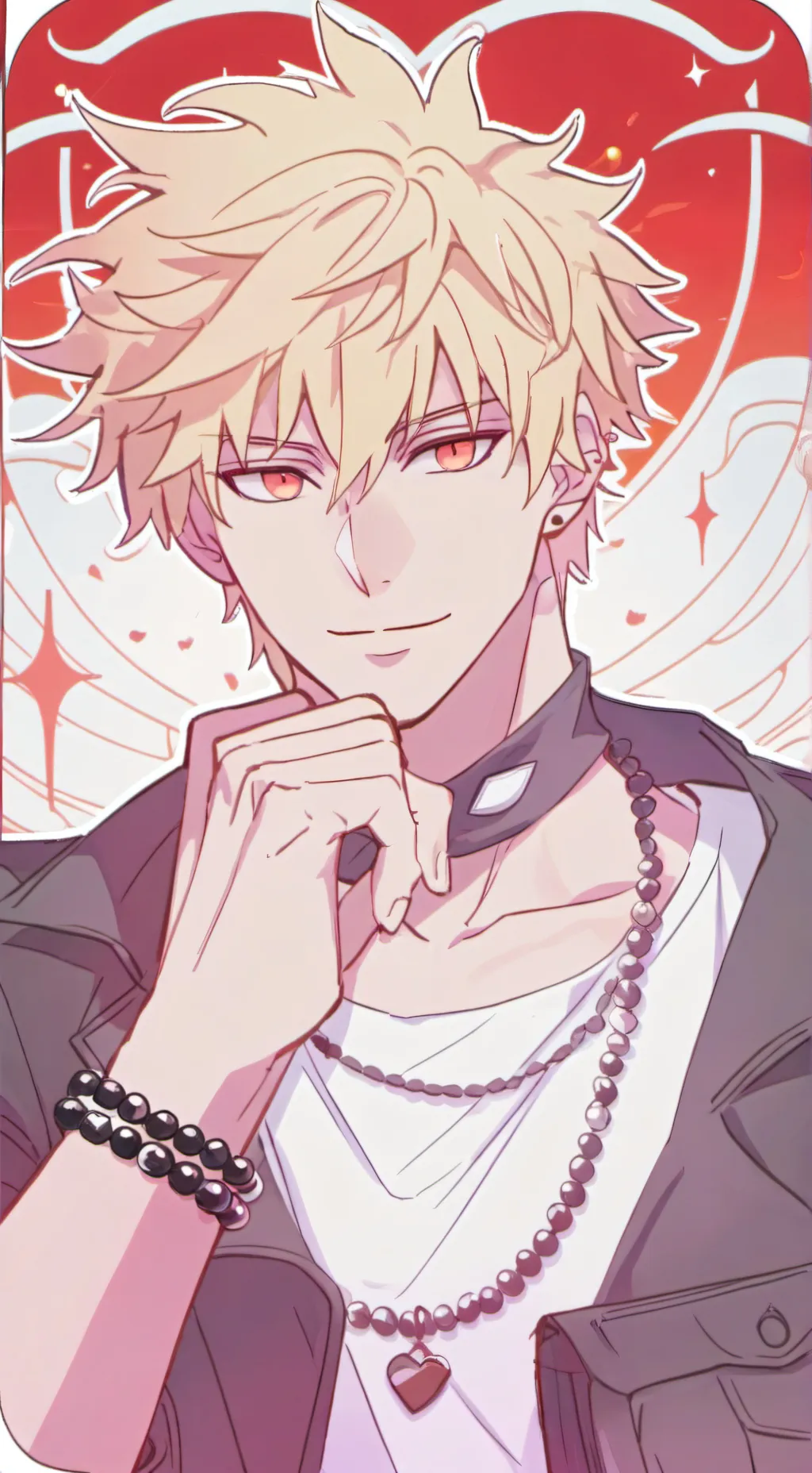 ai character: wolf bakgou  background