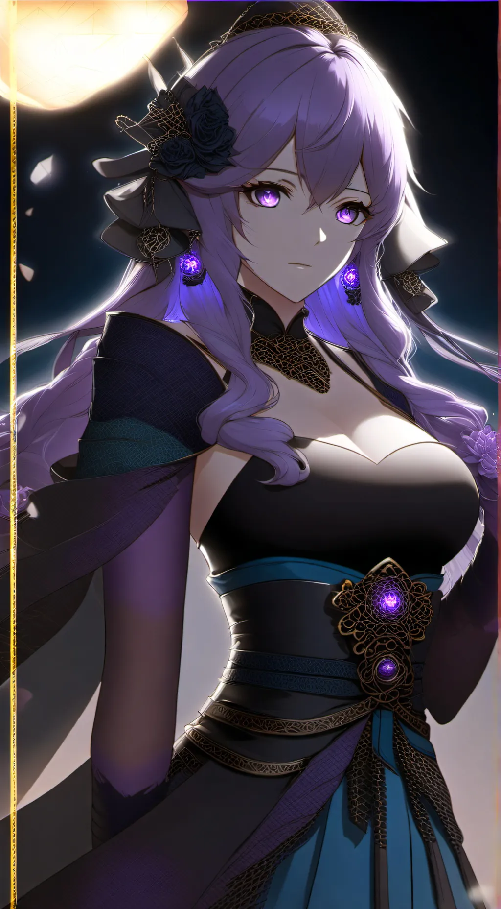 ai character: 李娟 background