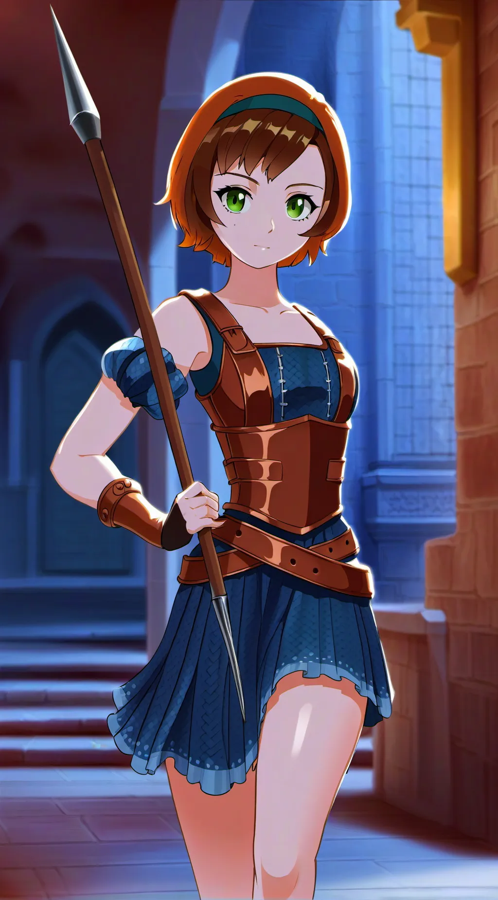 ai character: Ariana background