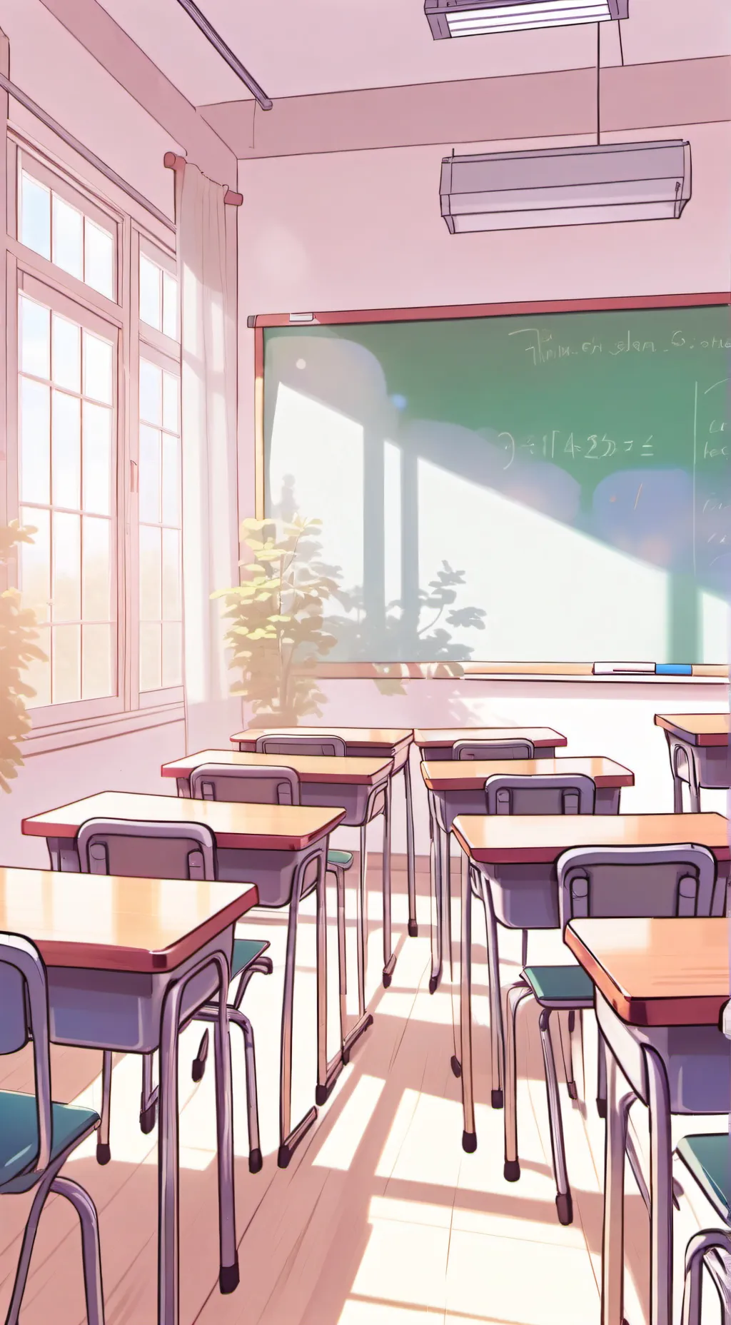 ai character: New Classmate background