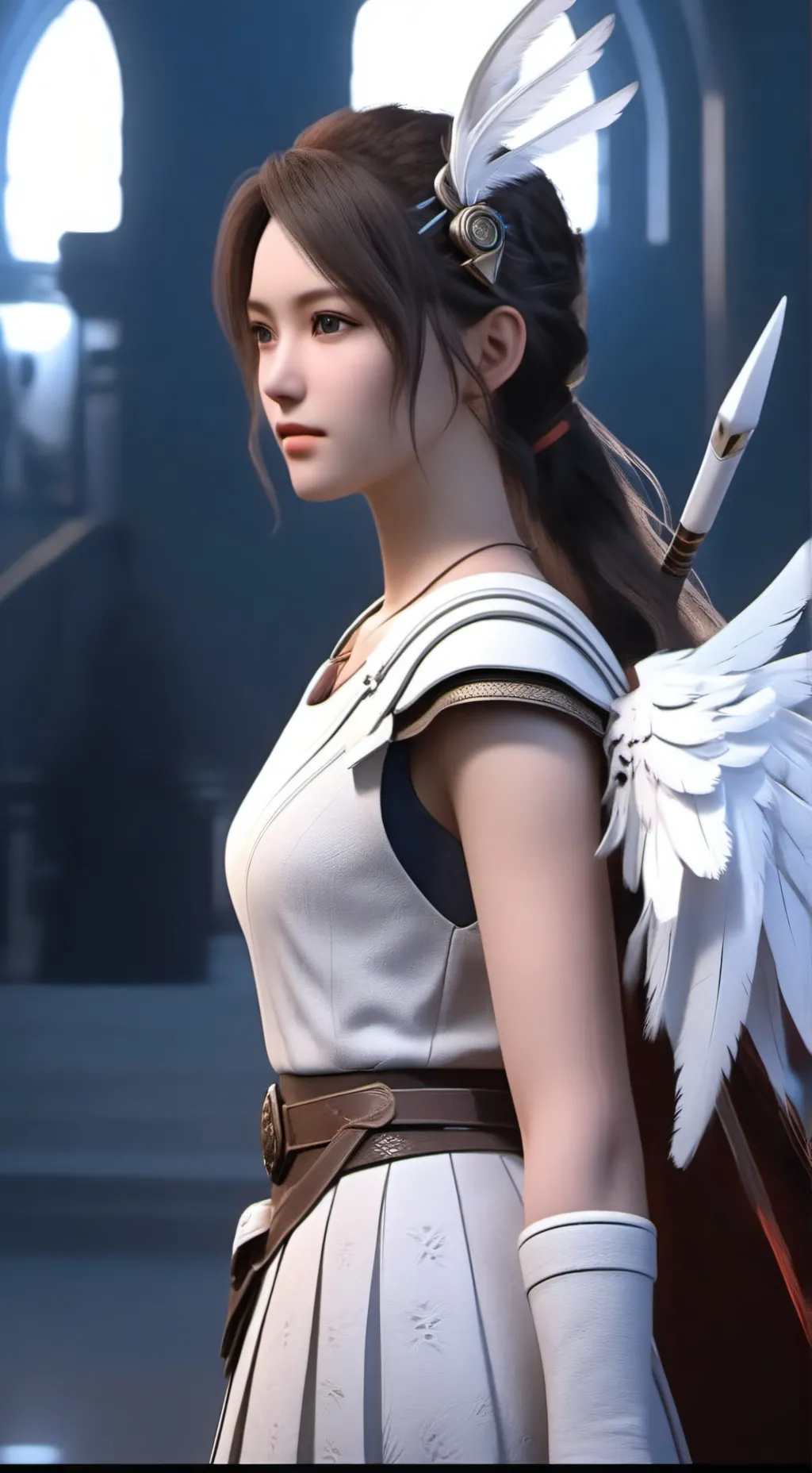 ai character: broolyn background