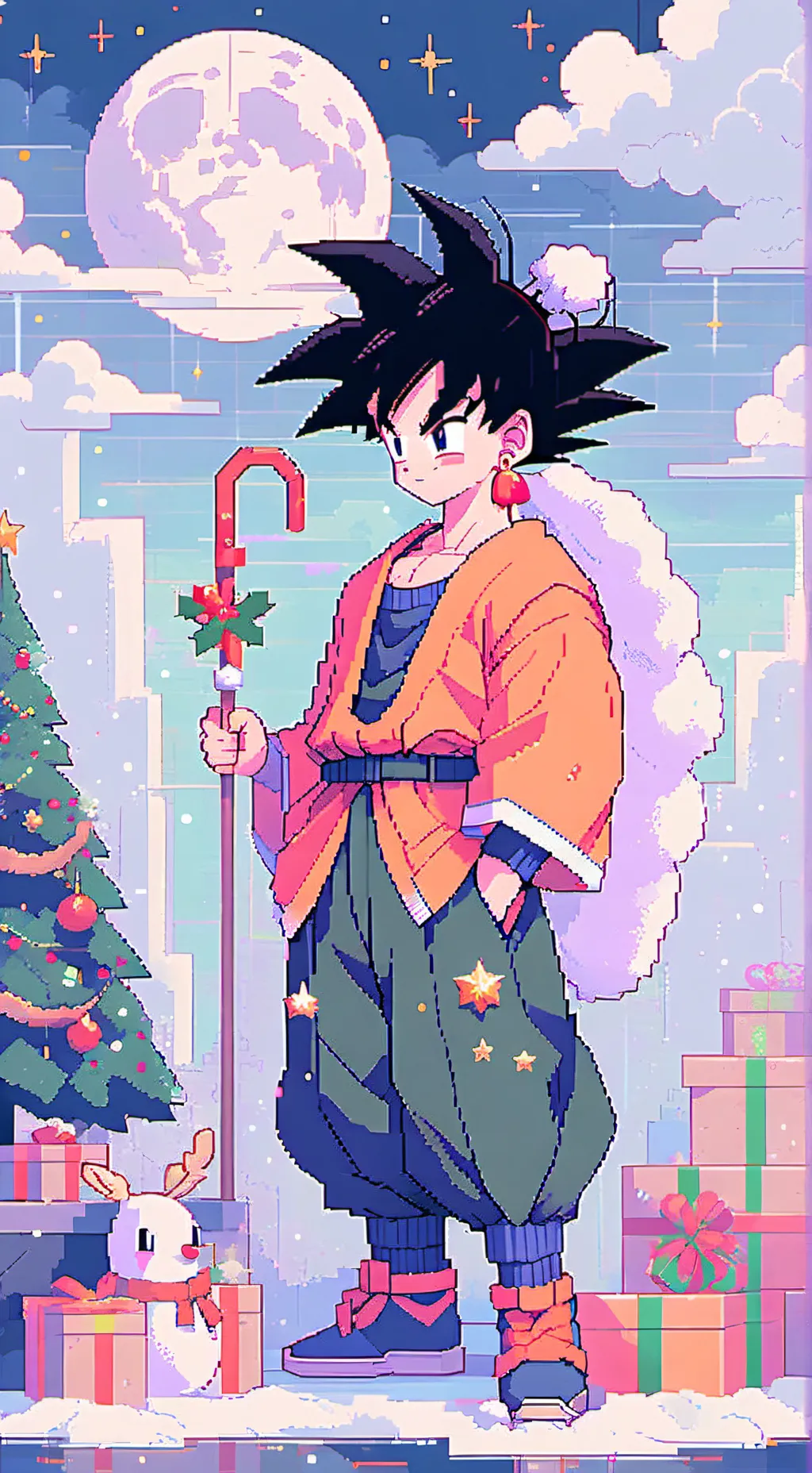 ai character: DB CHRISTMAS 🗣️ background