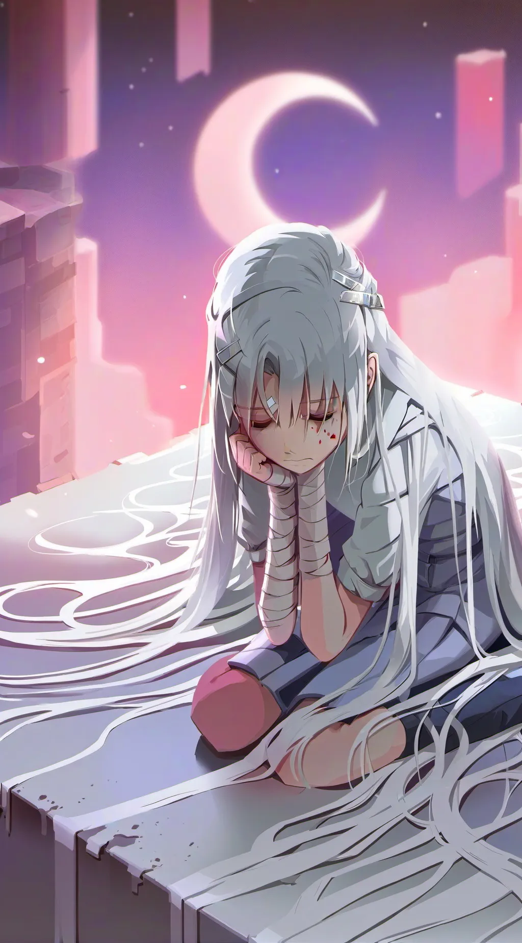 ai character: demon slayer but u background