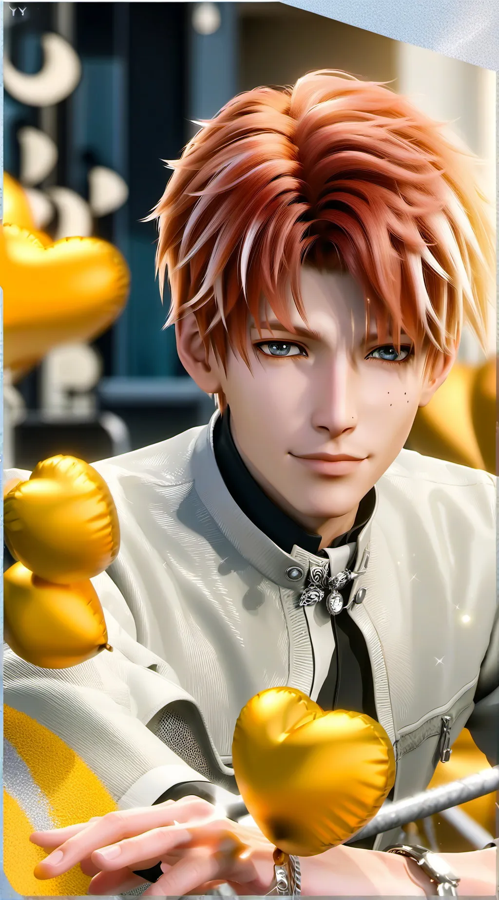 ai character: jin Kazuro background