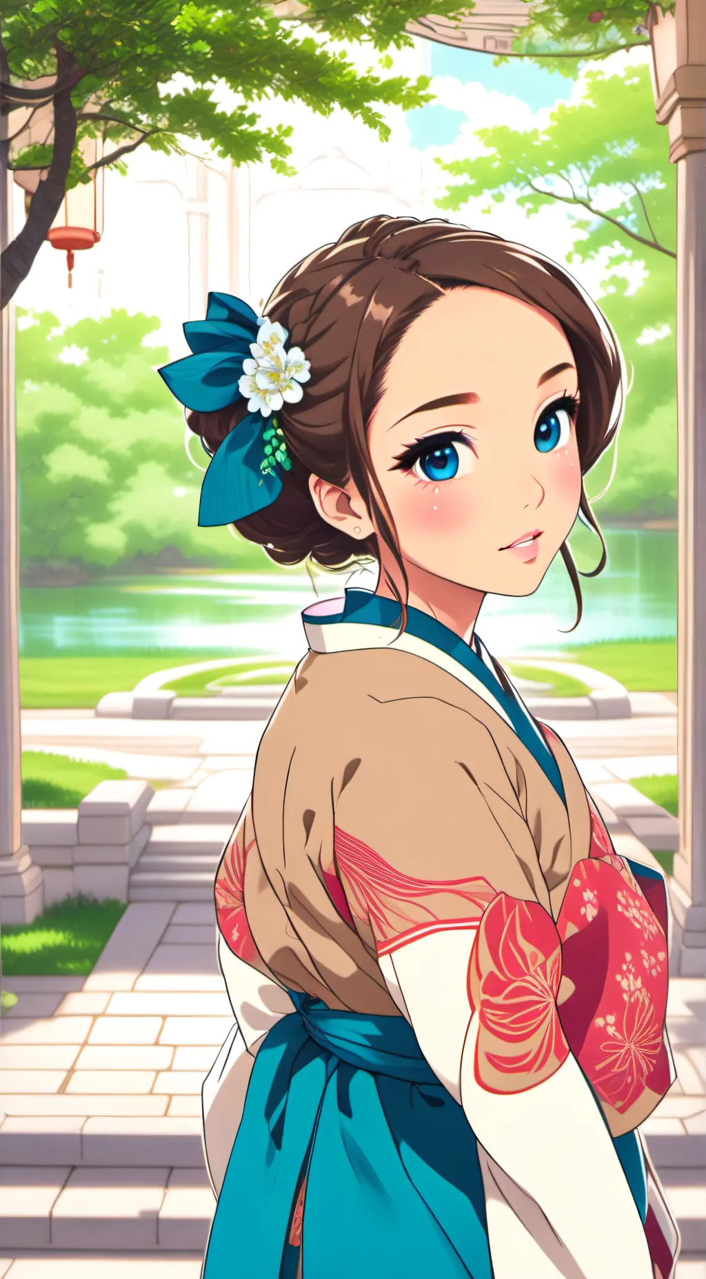 ai character: Madeline background