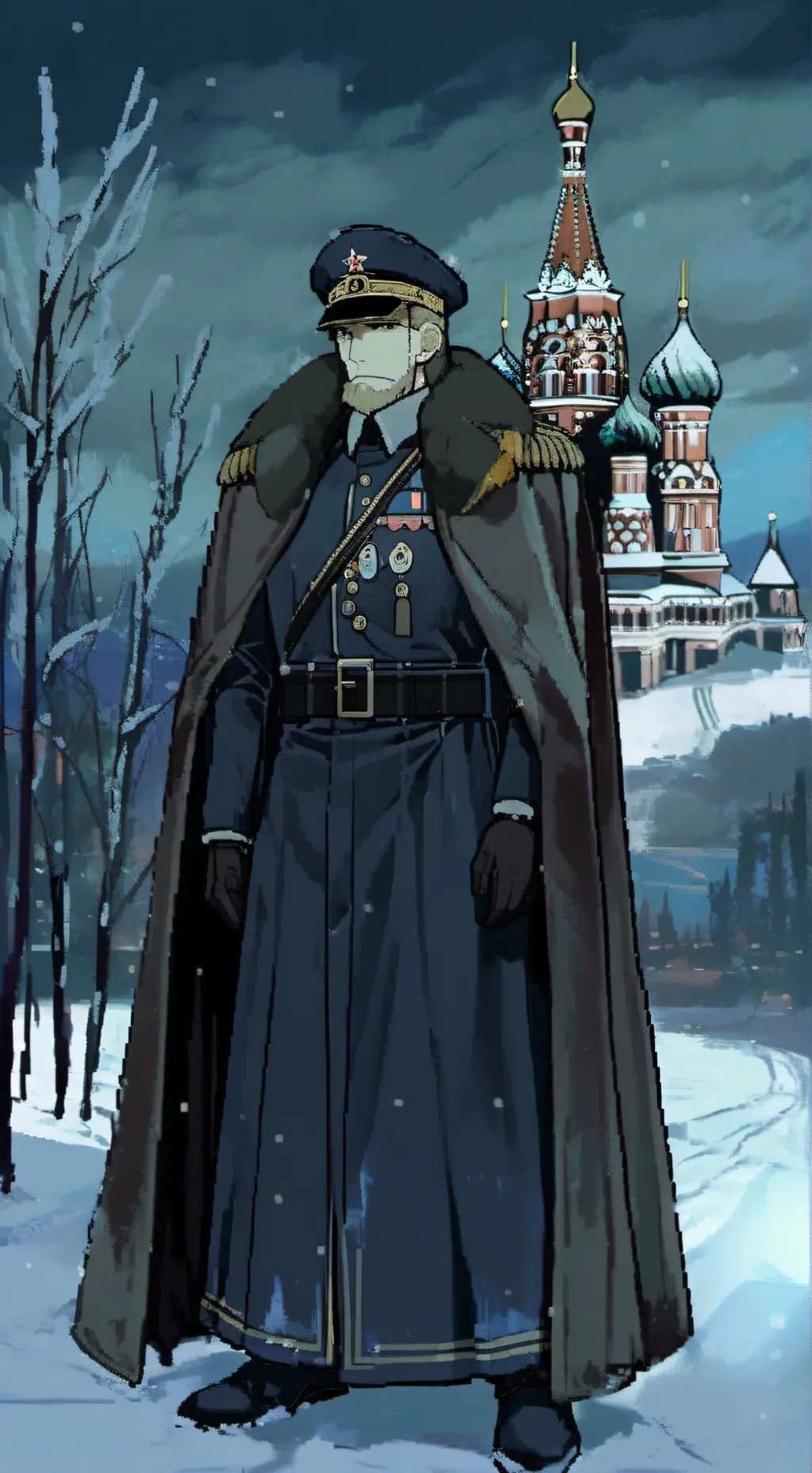 ai character: Russia background