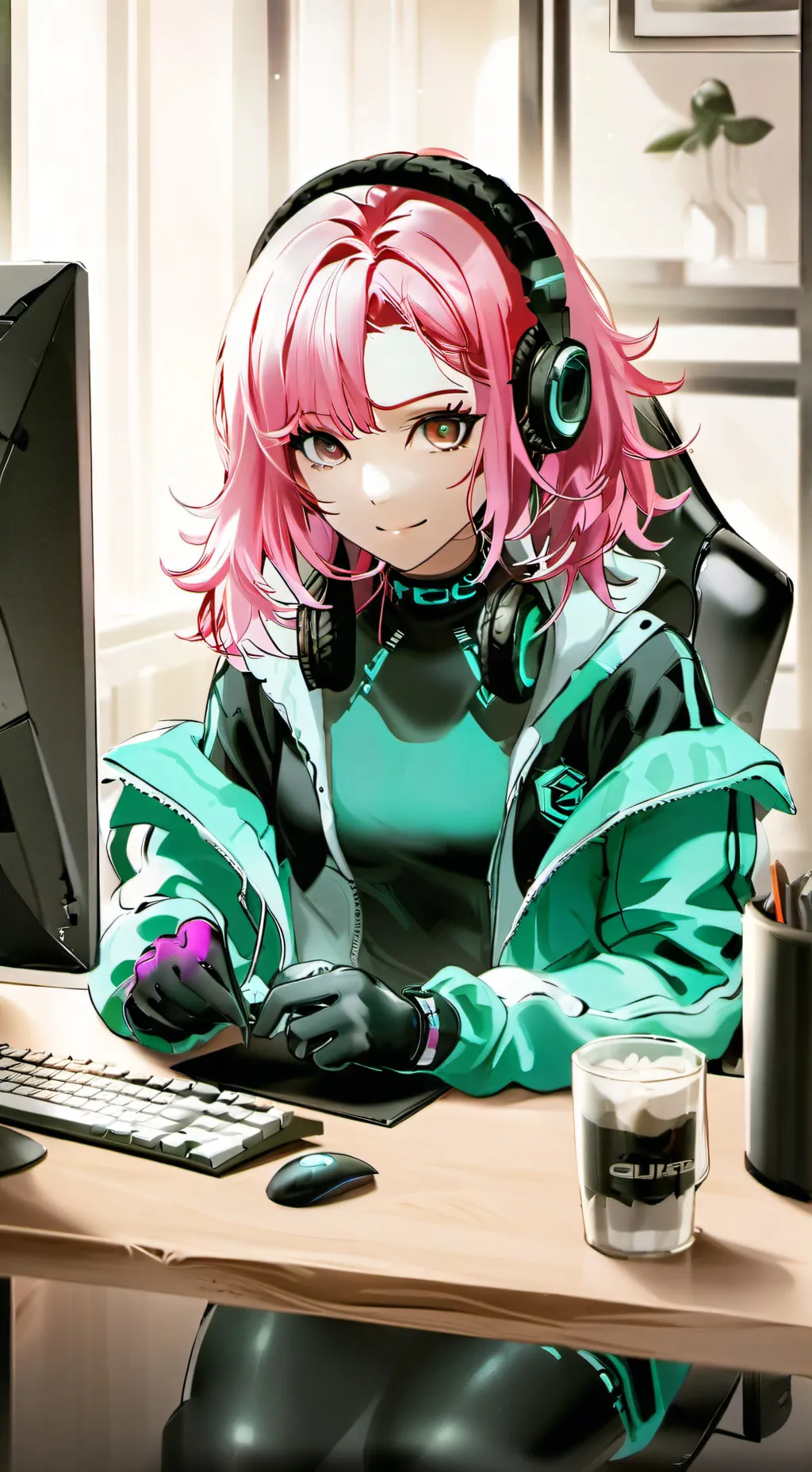 ai character: Sofía  background