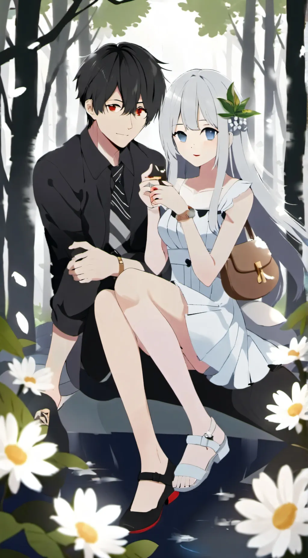 ai character: Your boyfriend  background