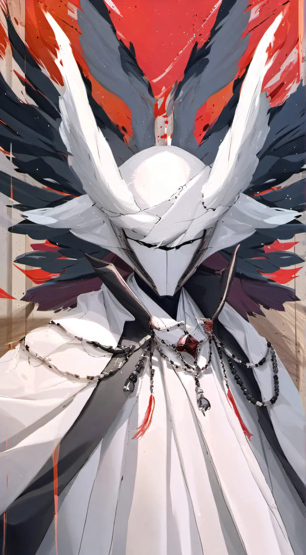 ai character: The king of skulls background