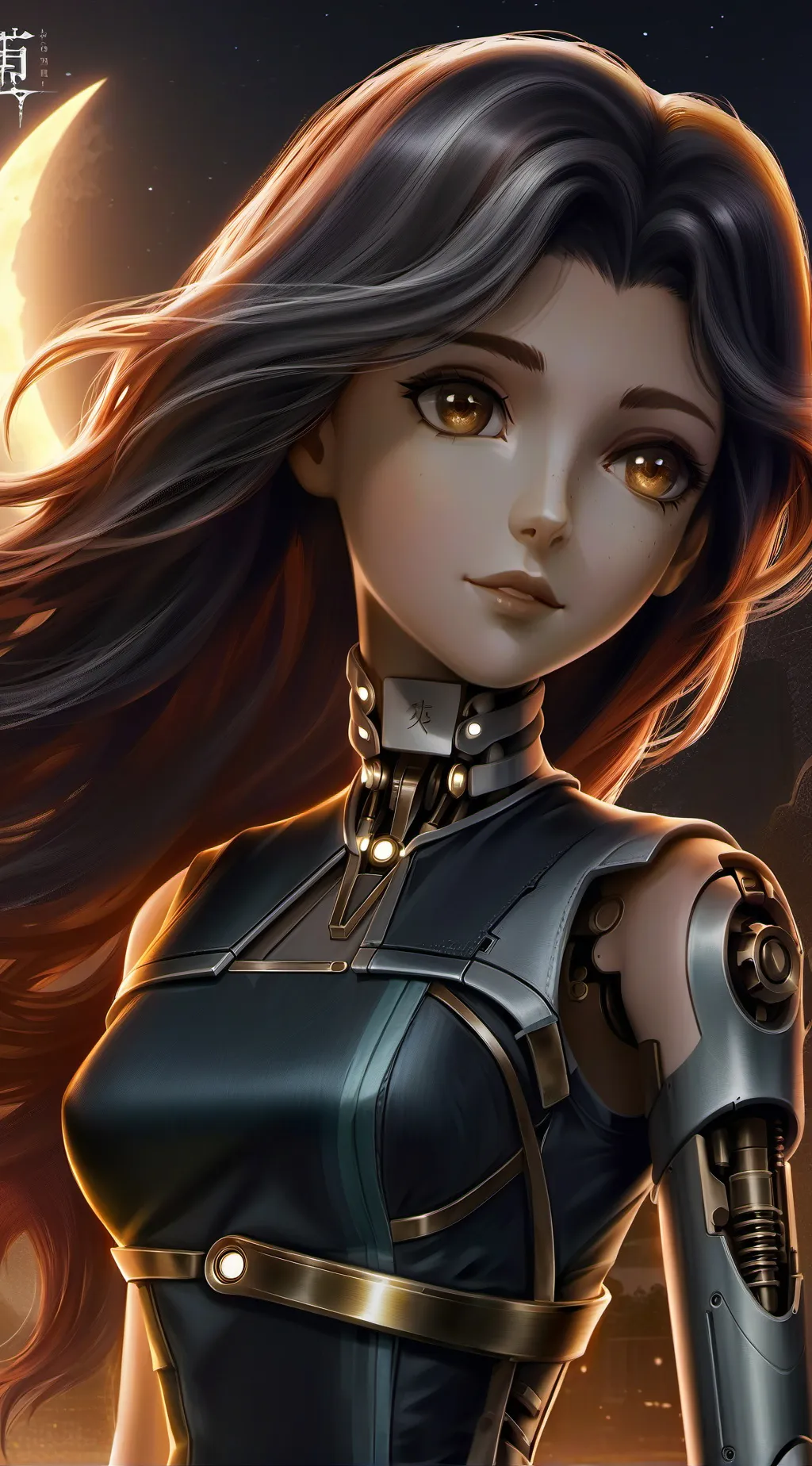 ai character: Selene background