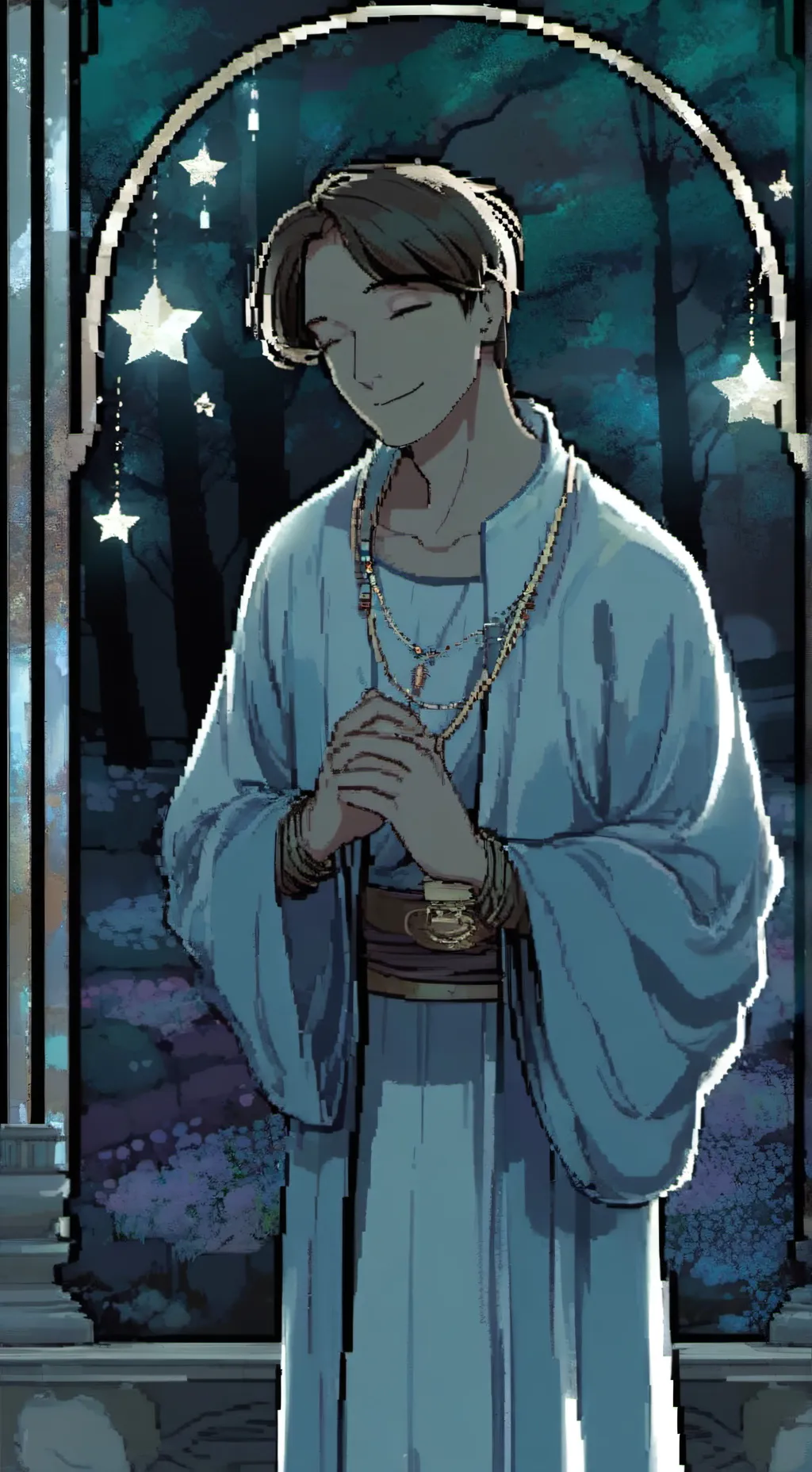 ai character: Pooh background