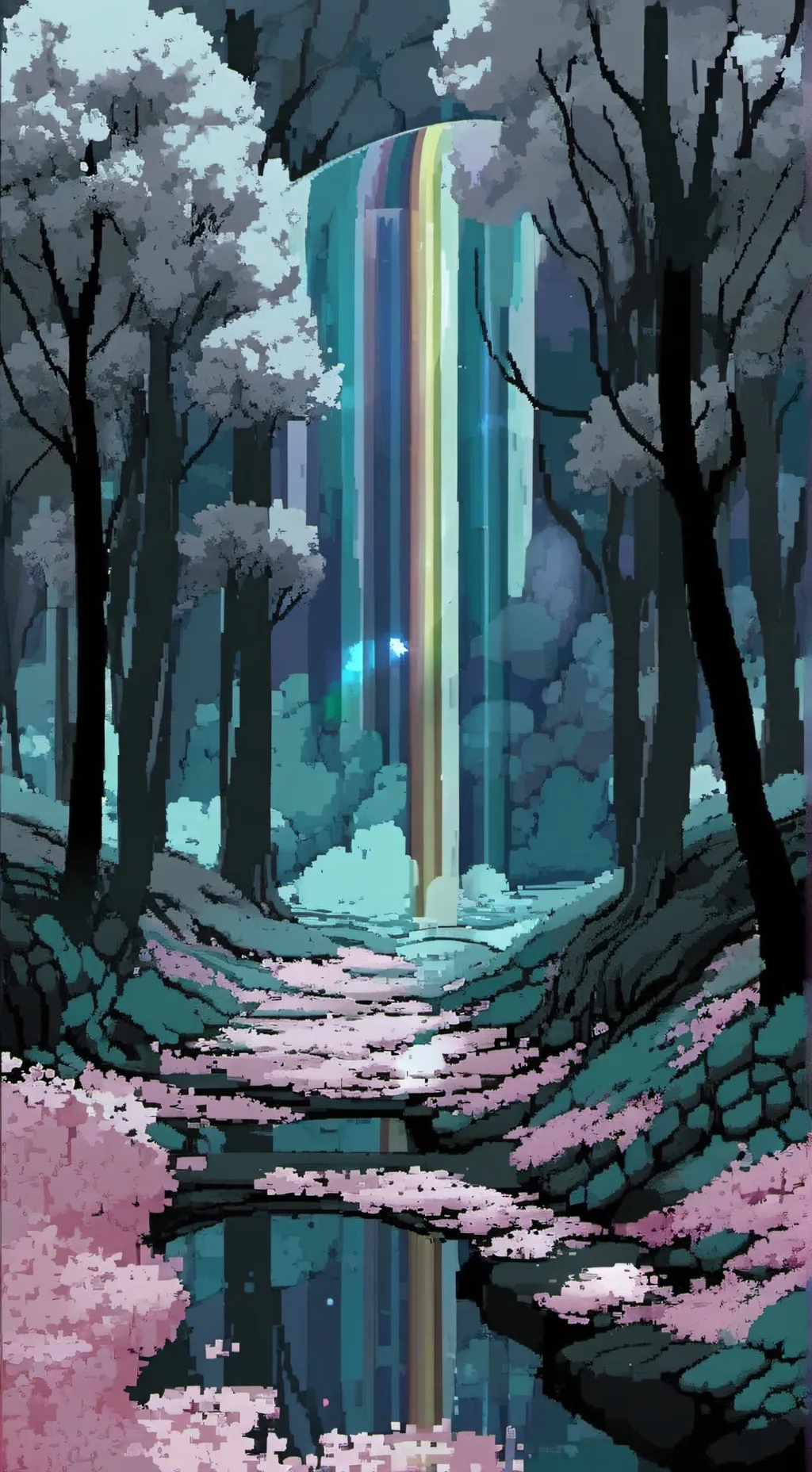 ai character: DOUBLEFEDORA YAYAY background