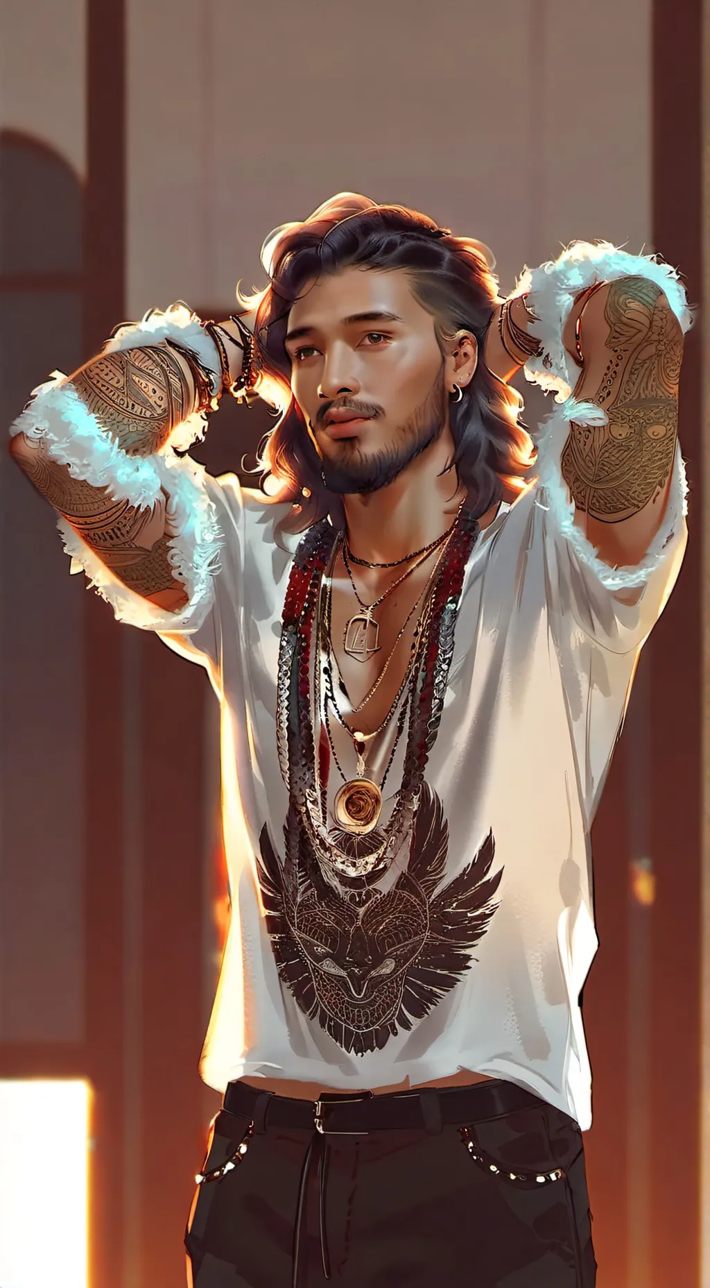 ai character: Competitive Rival background