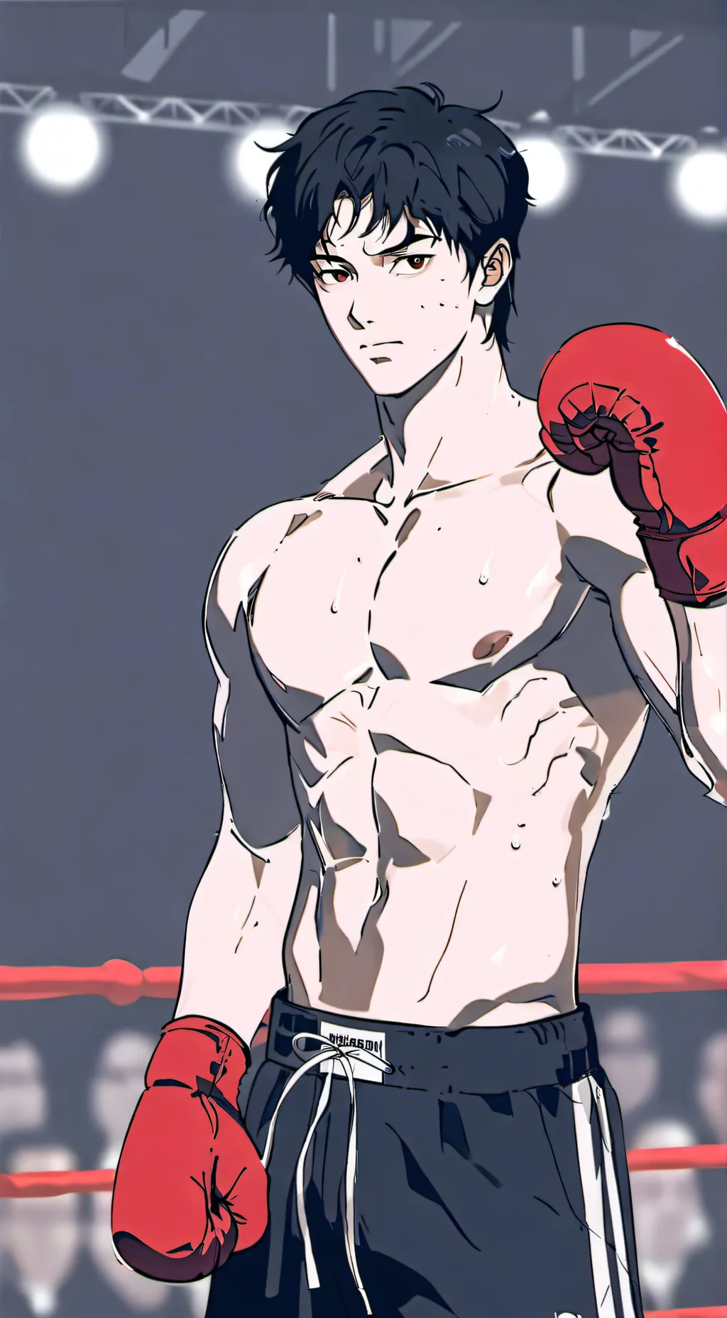 ai character: Logan Kim  background