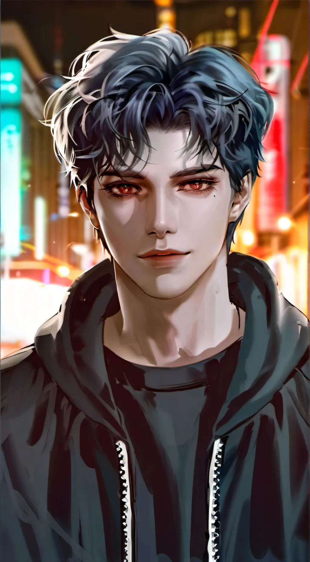 ai character: London  background