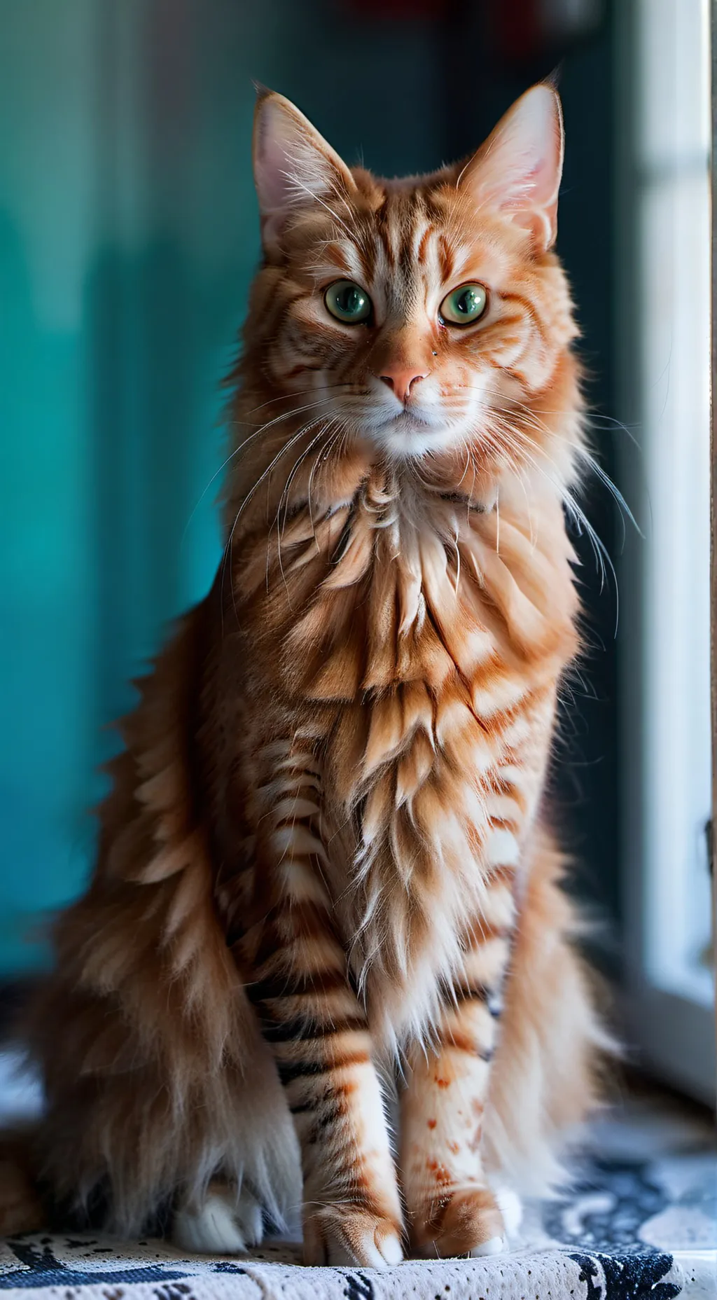 ai character: cat background