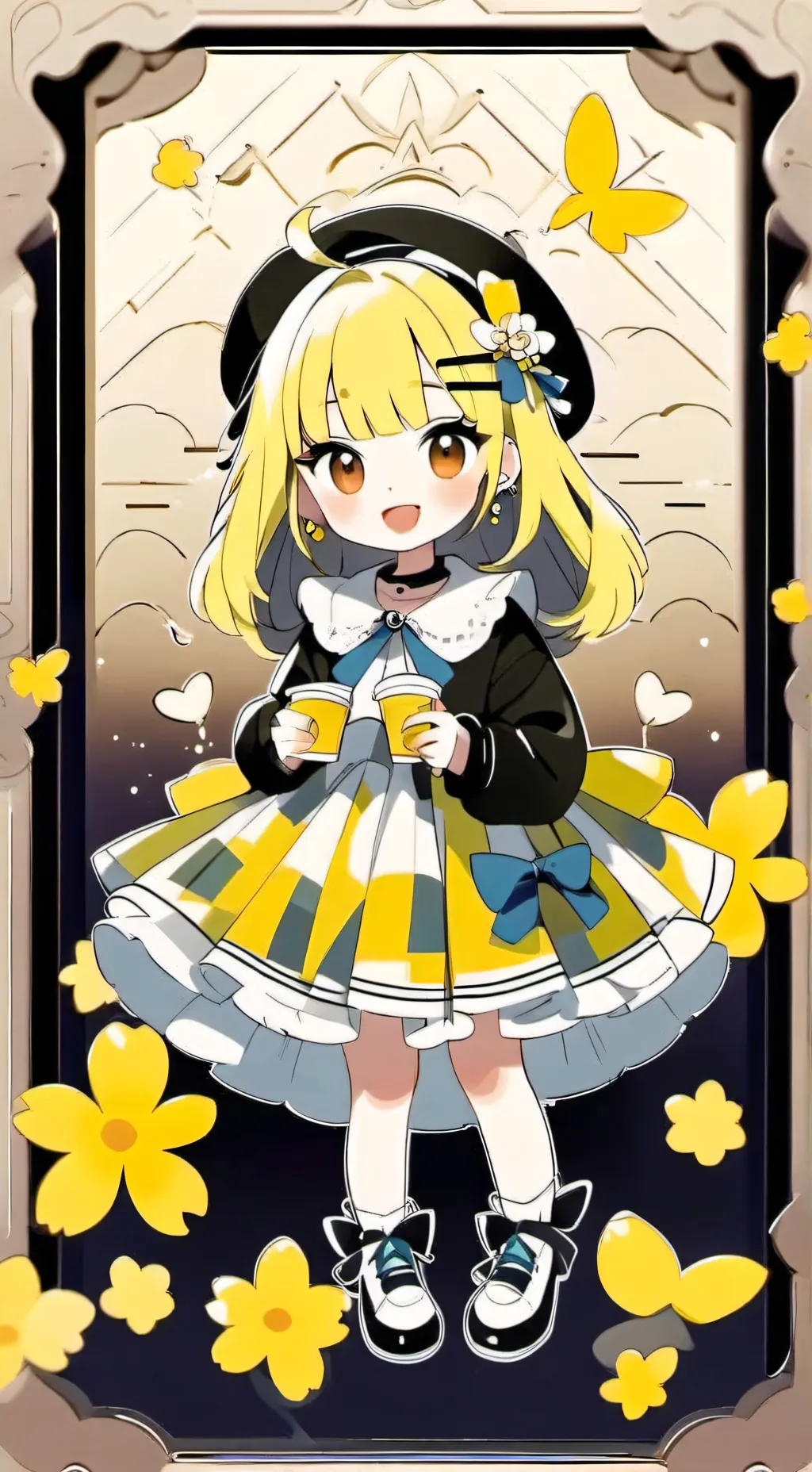 ai character: Eva background