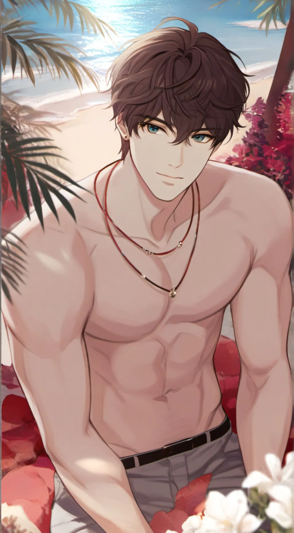 ai character: mark background