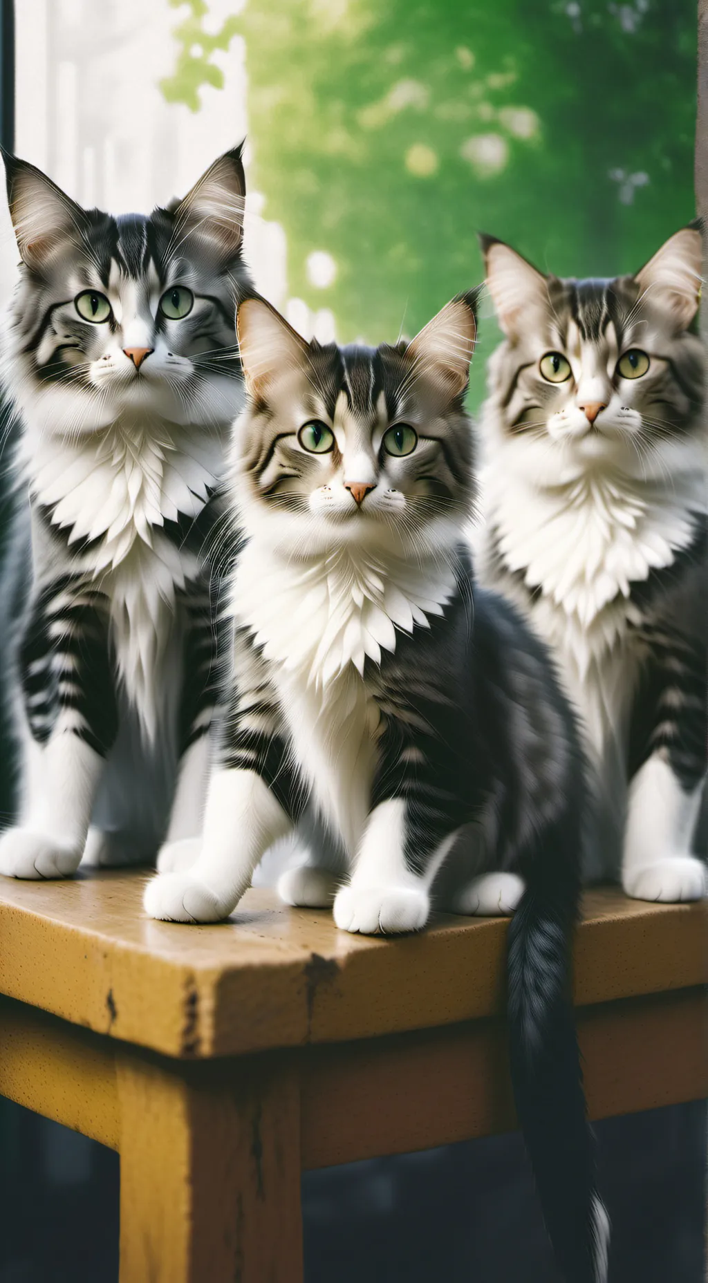 ai character: The cat crew background