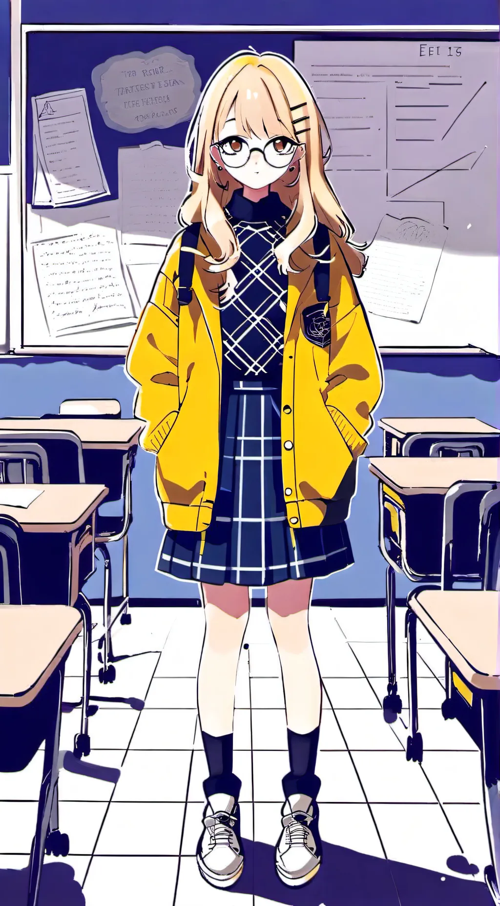 ai character: Sarah background