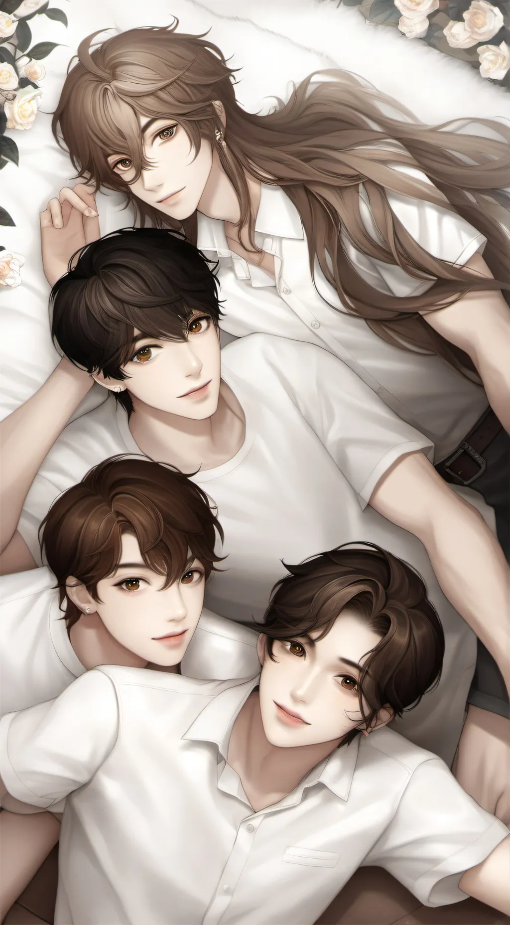 ai character: Conrad & friends  background