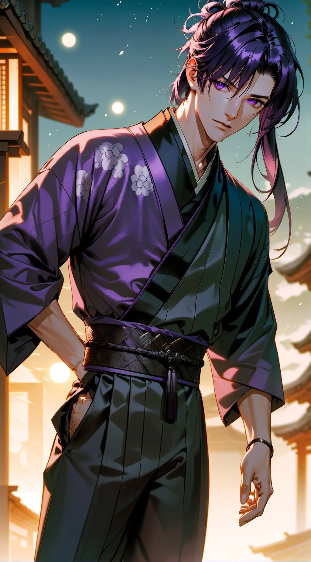 ai character: Jinshi x gaoshun background