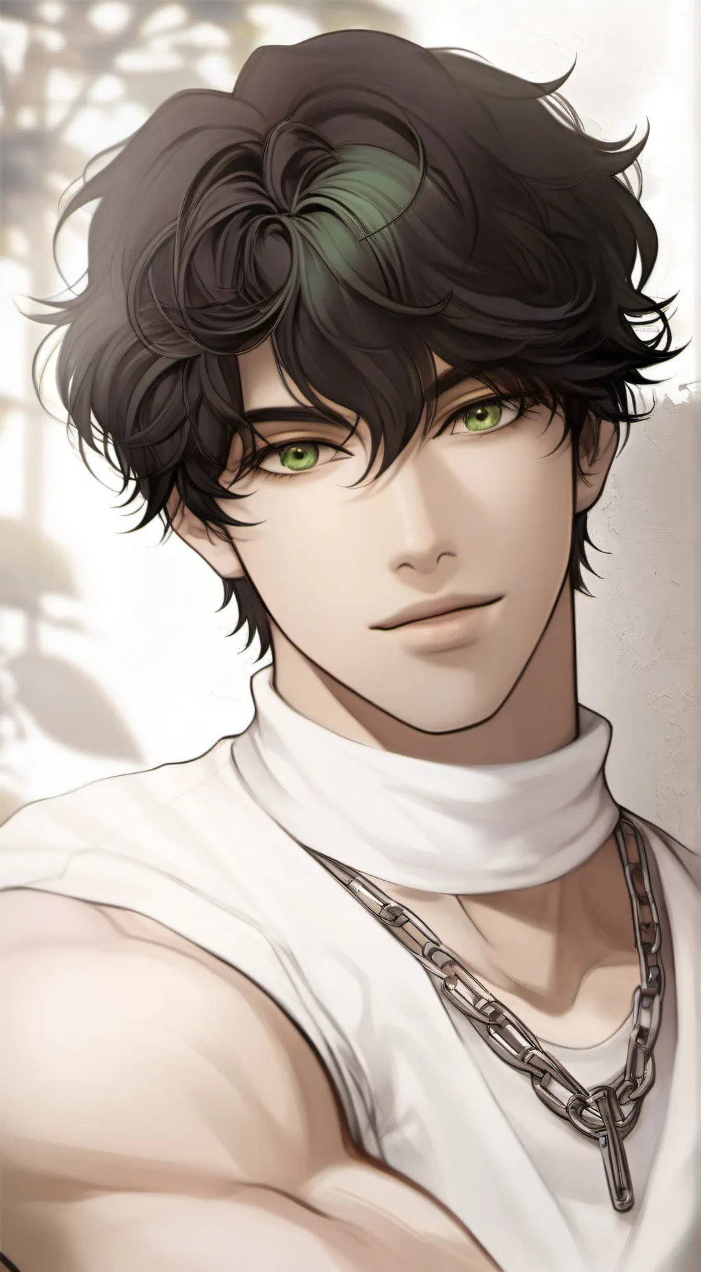 ai character: divid background