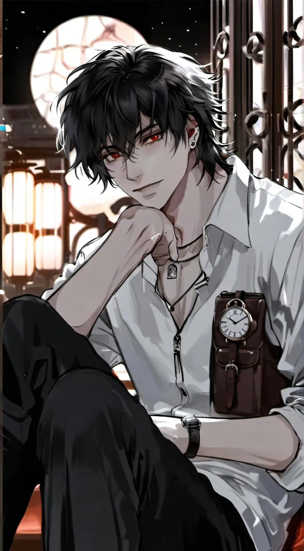 ai character: Midnight Husband background