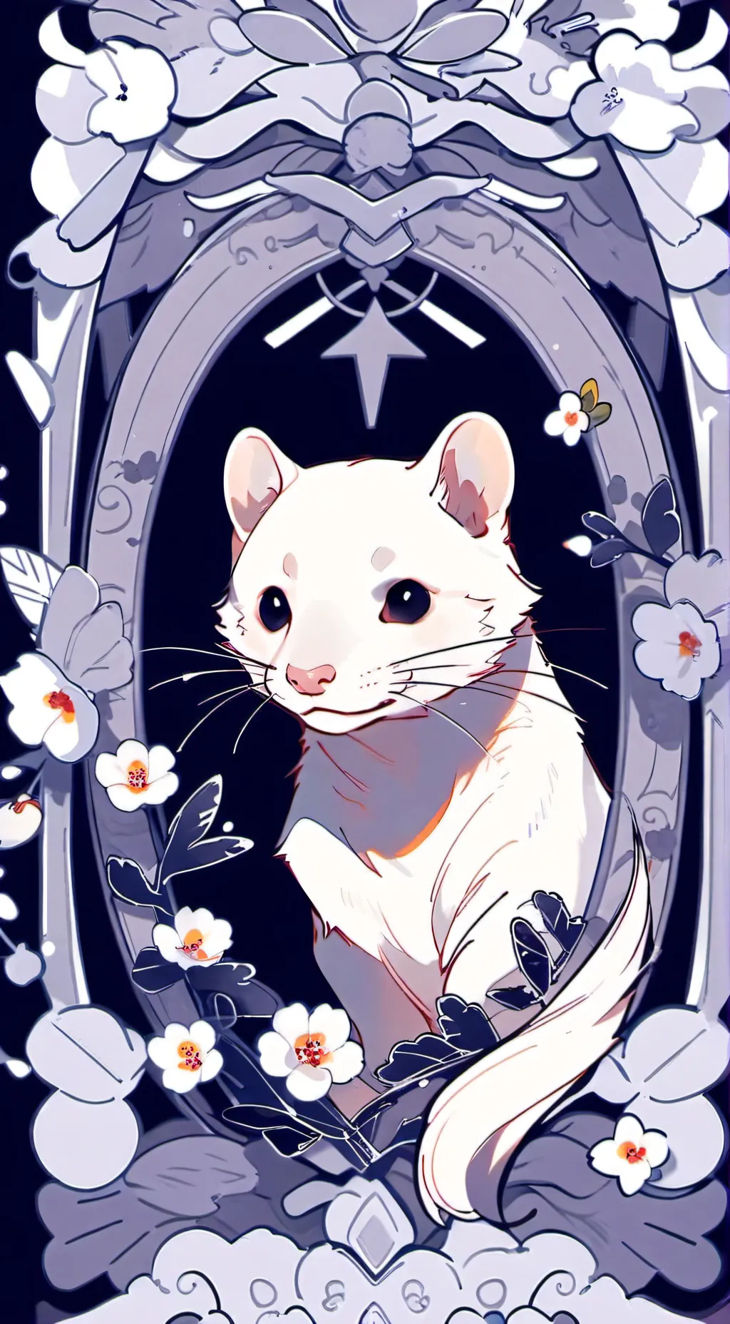 ai character: Tia. background