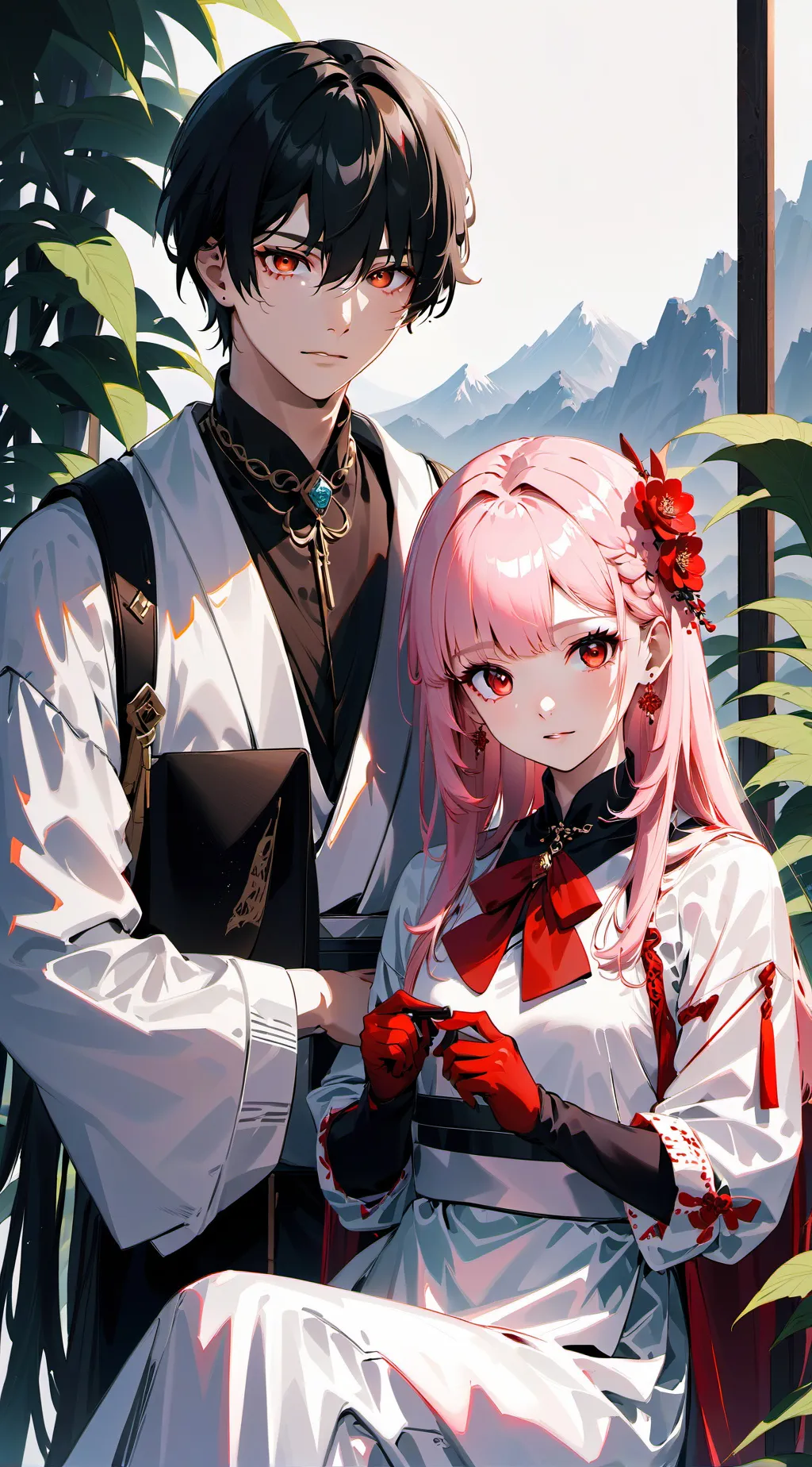 ai character: Yeti Trike x bunny background