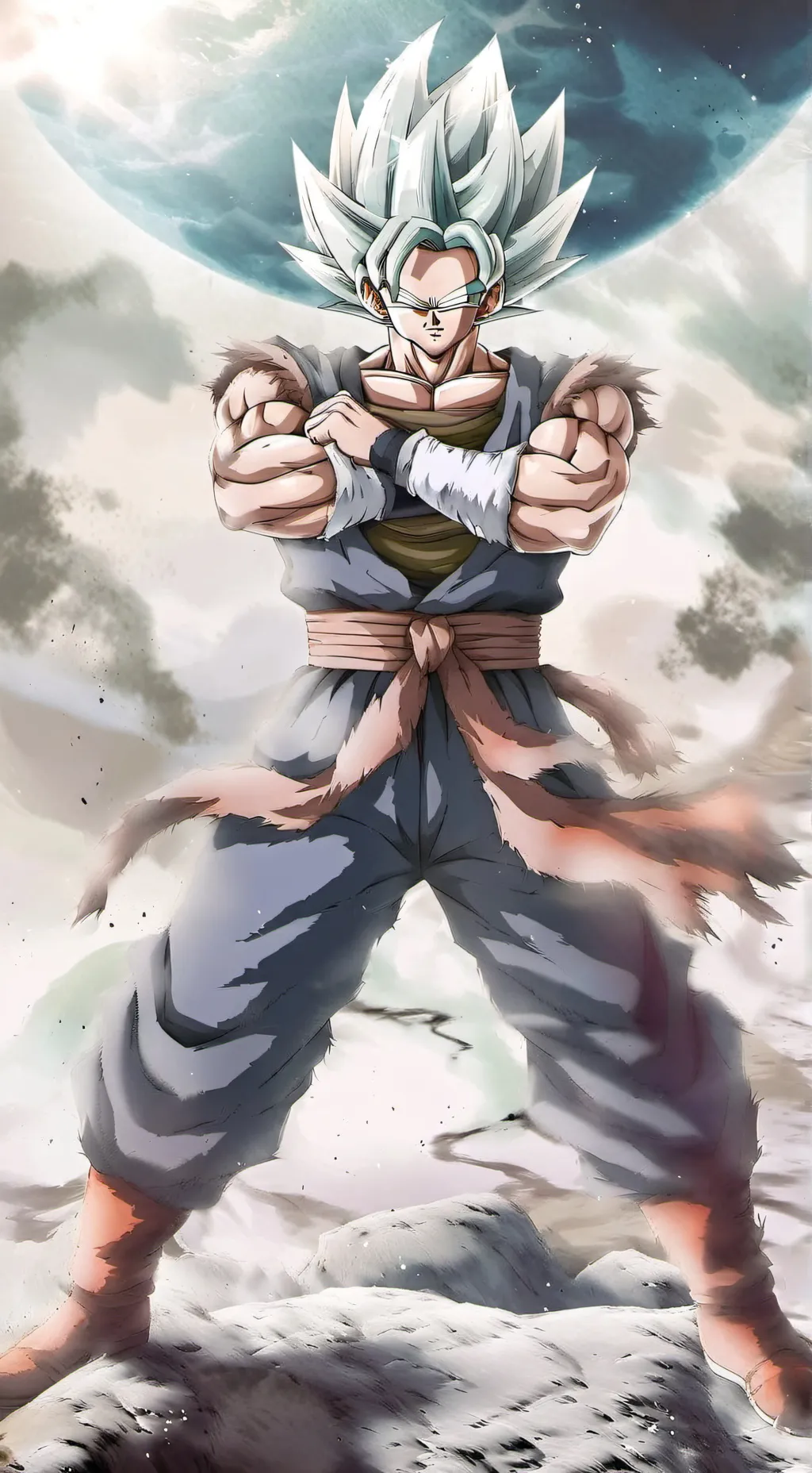 ai character: DBZ  background