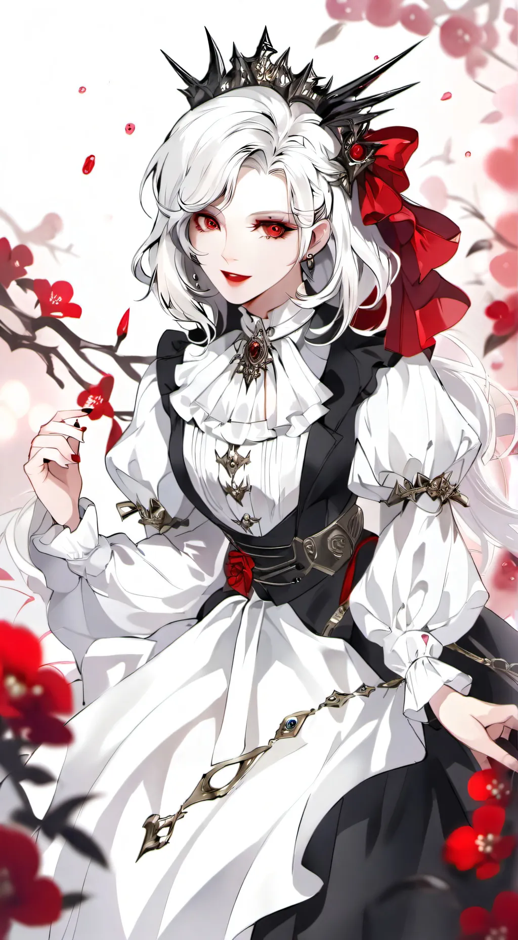 ai character: ოօkí background