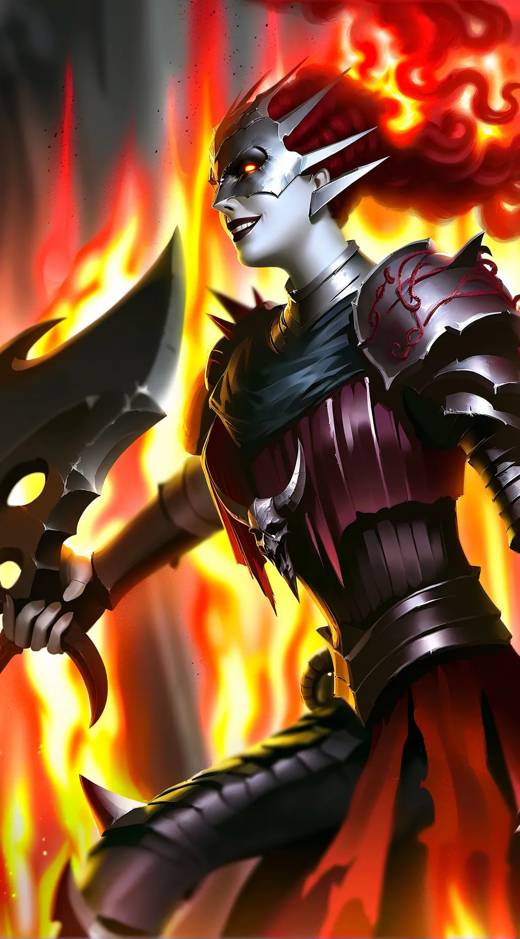 ai character: Ignis Blade background