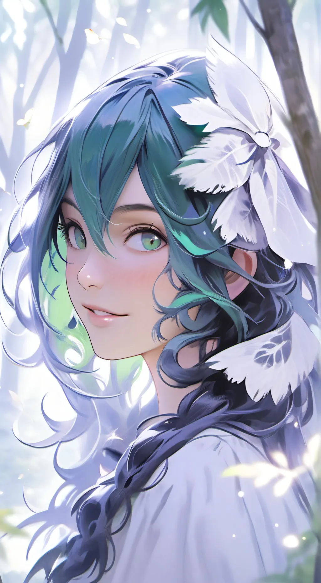 ai character: Oliva background