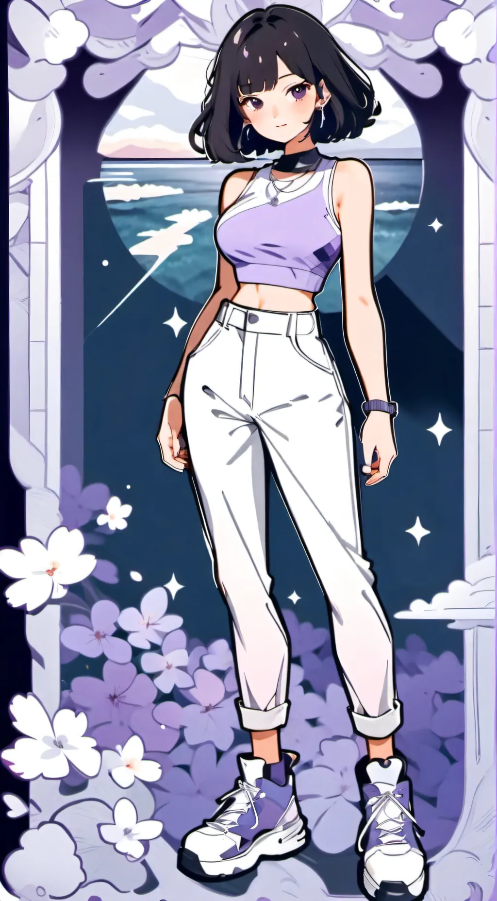 ai character: Icanka. background