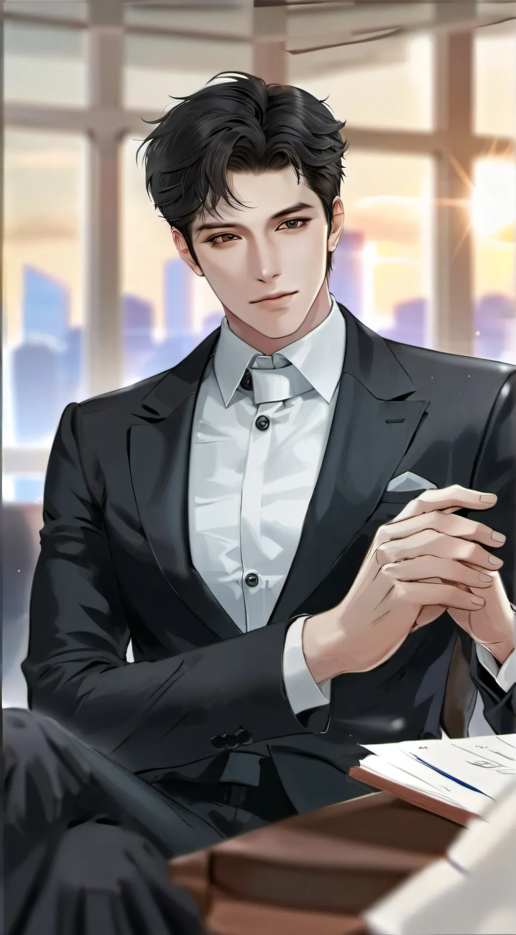 ai character: ceo background