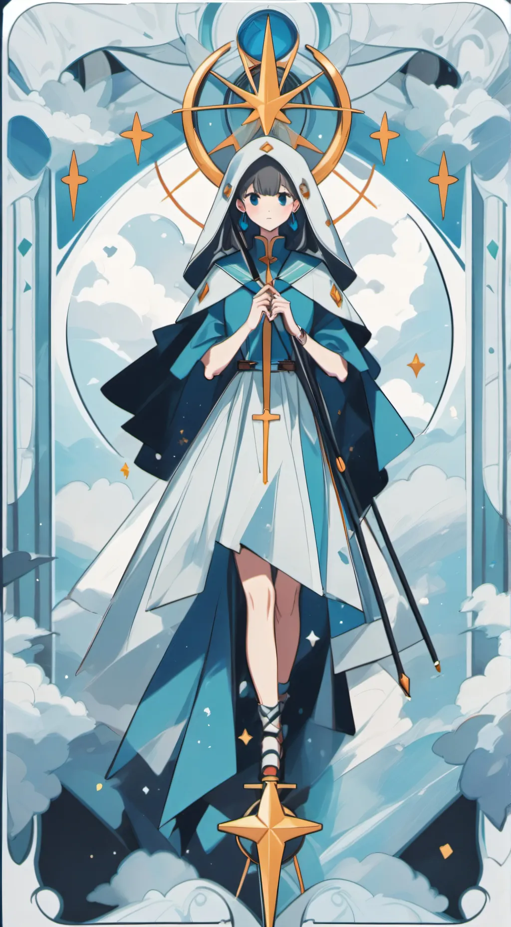 ai character: time background