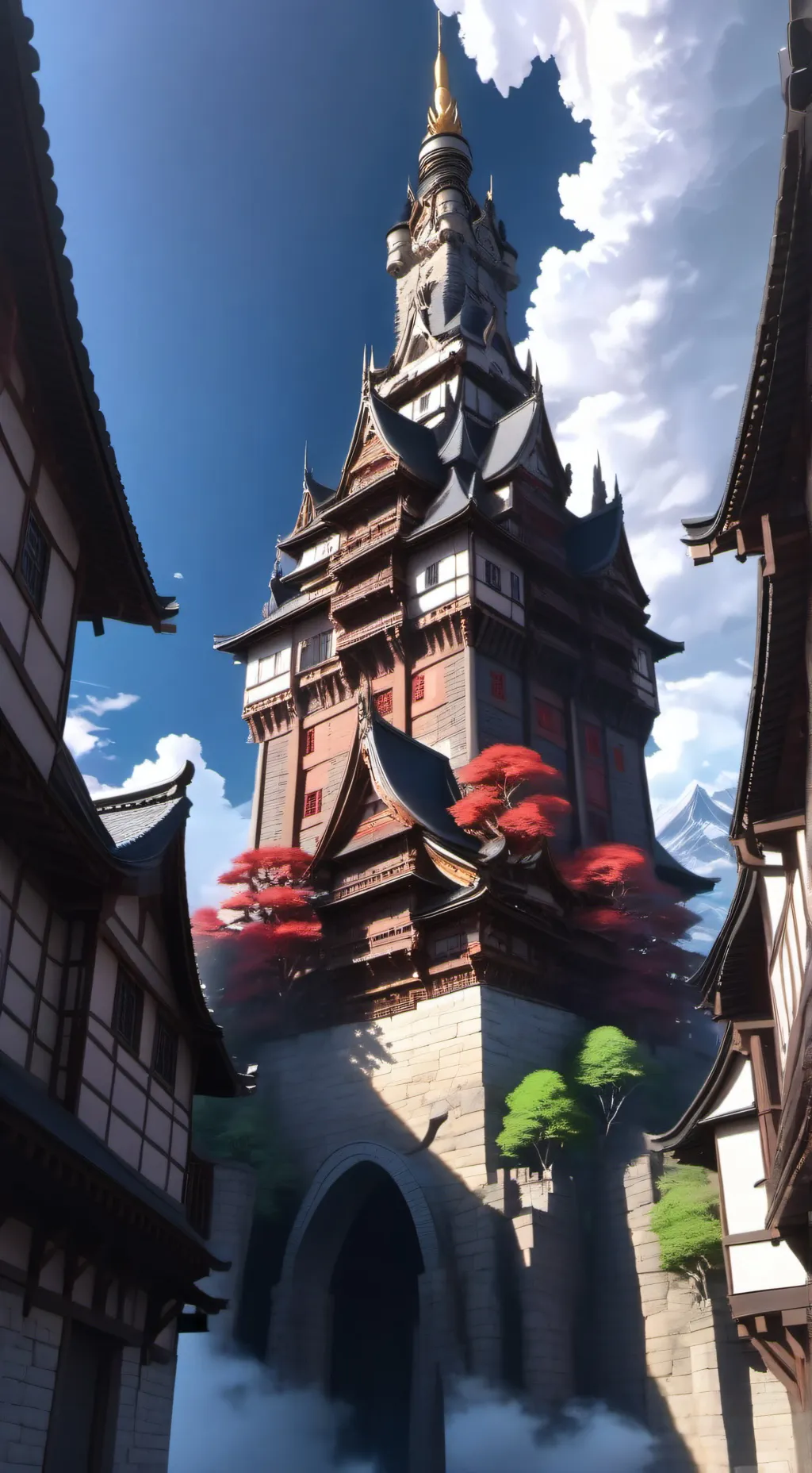 ai character: ATH × KNY background