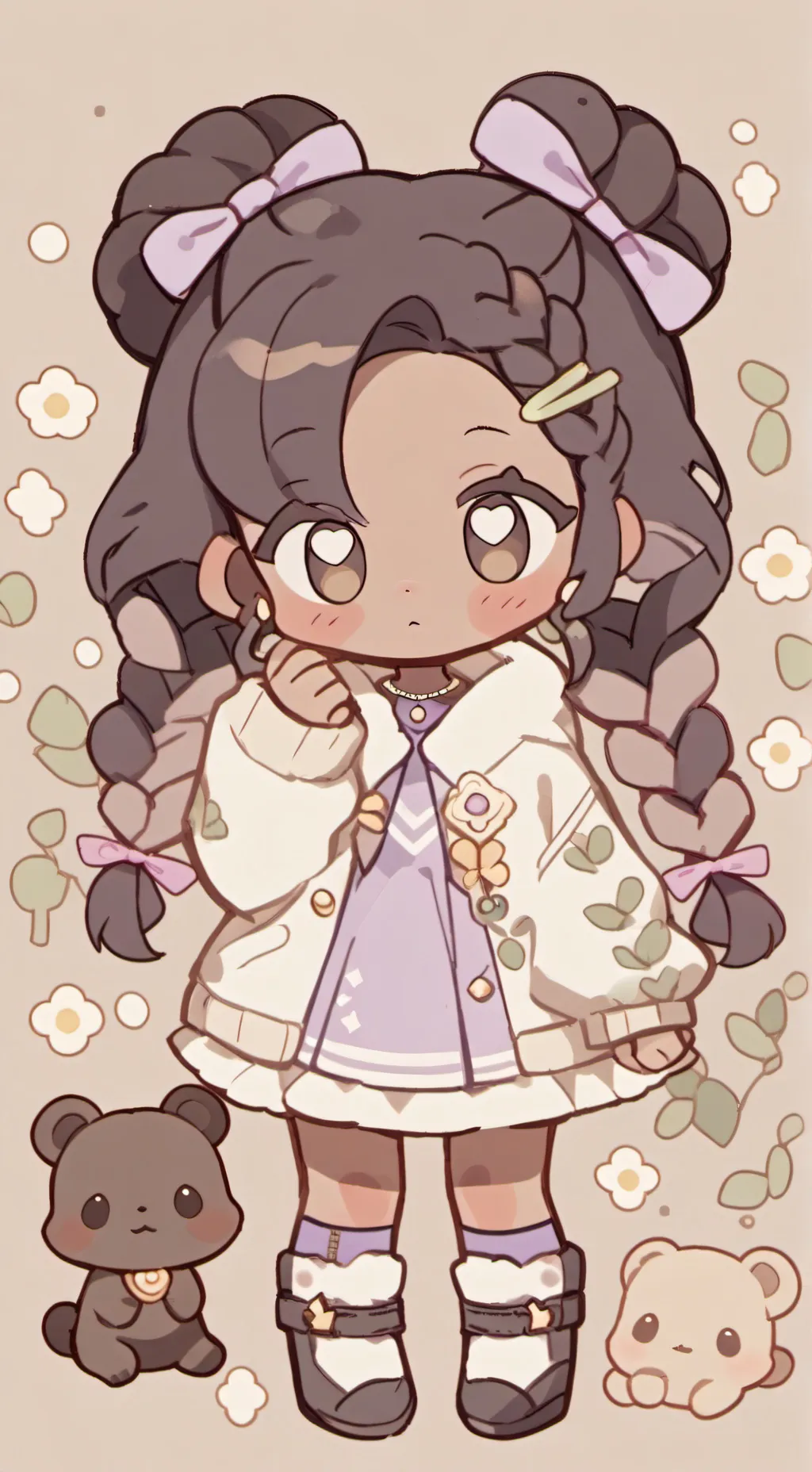 ai character: Gia background