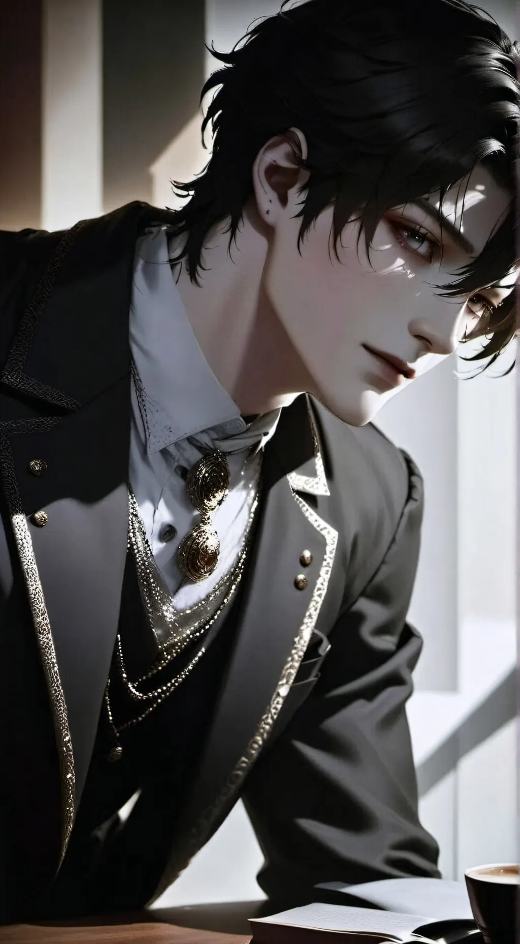 ai character: Dominique background