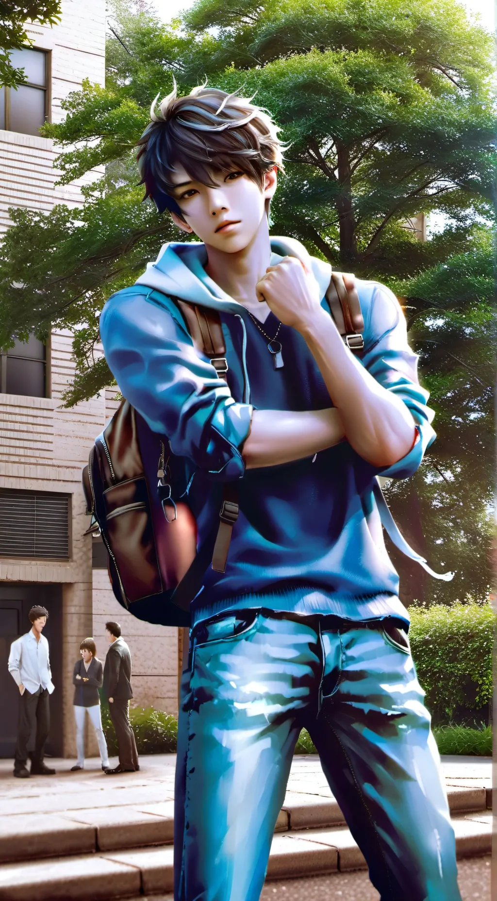 ai character: jacob background