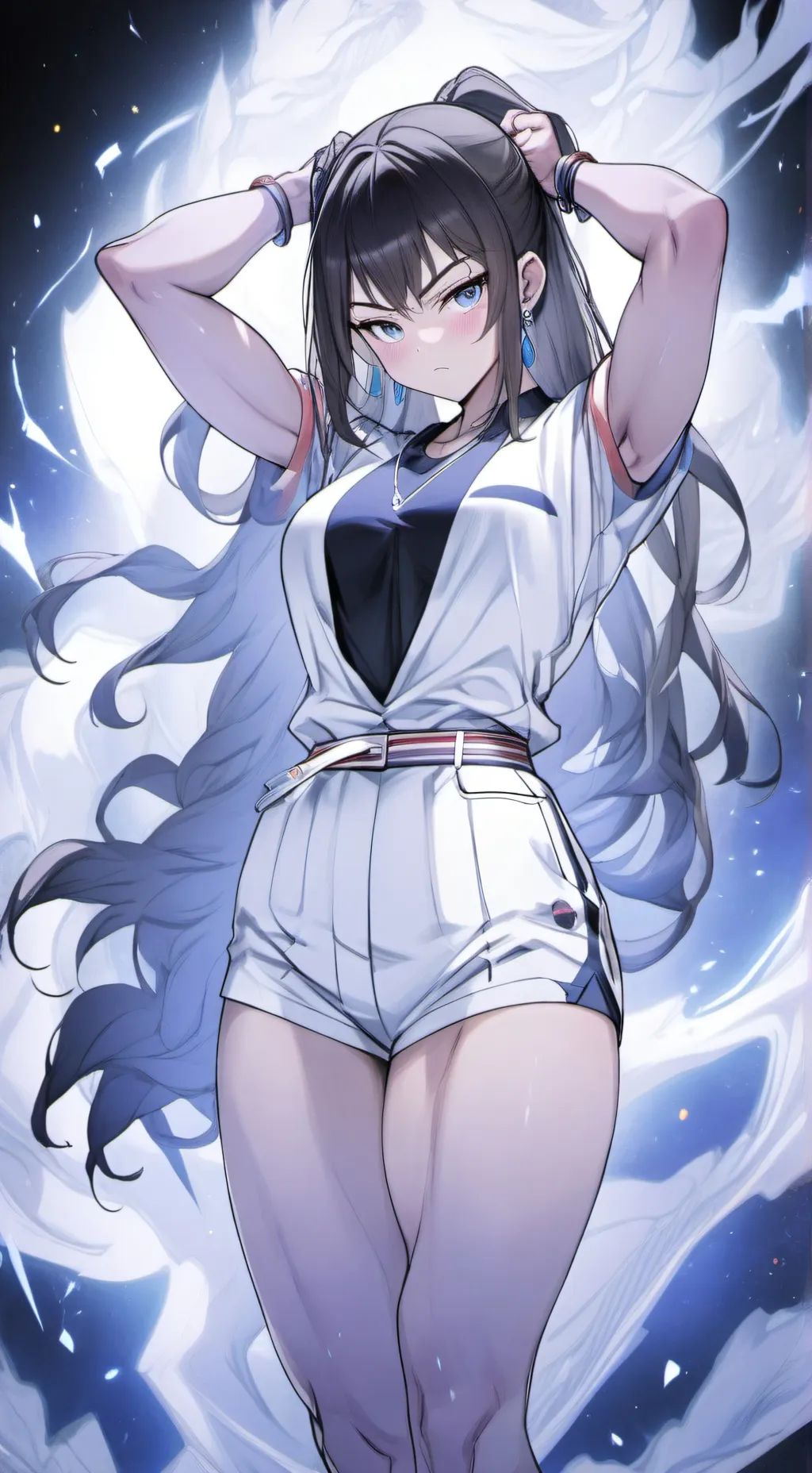 ai character: Serena  background