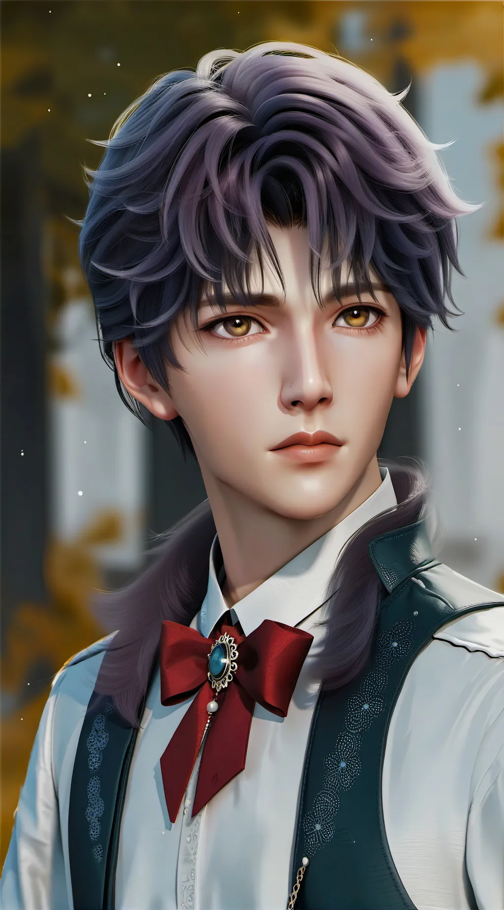 ai character: Mystery saja background