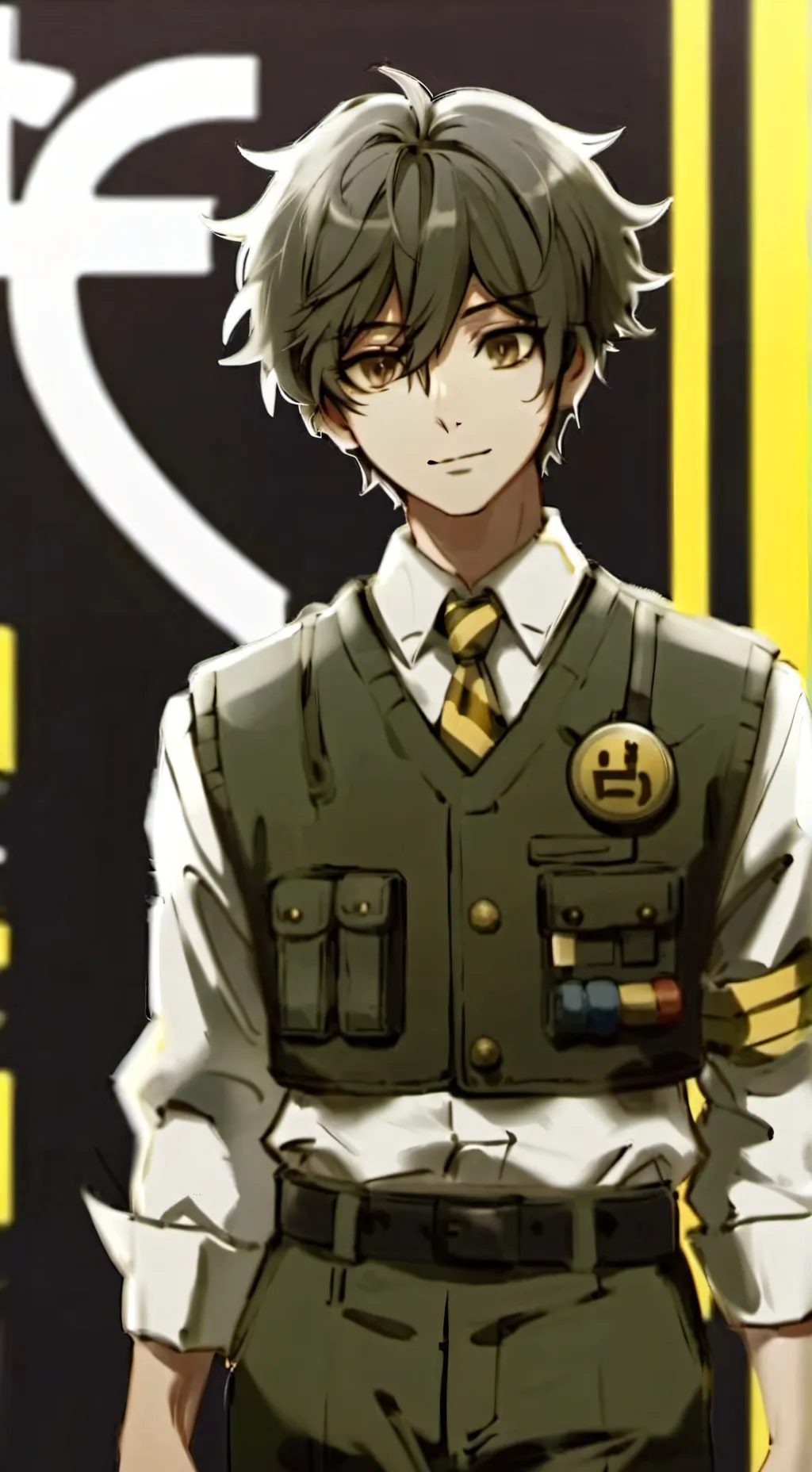 ai character: Damián  background