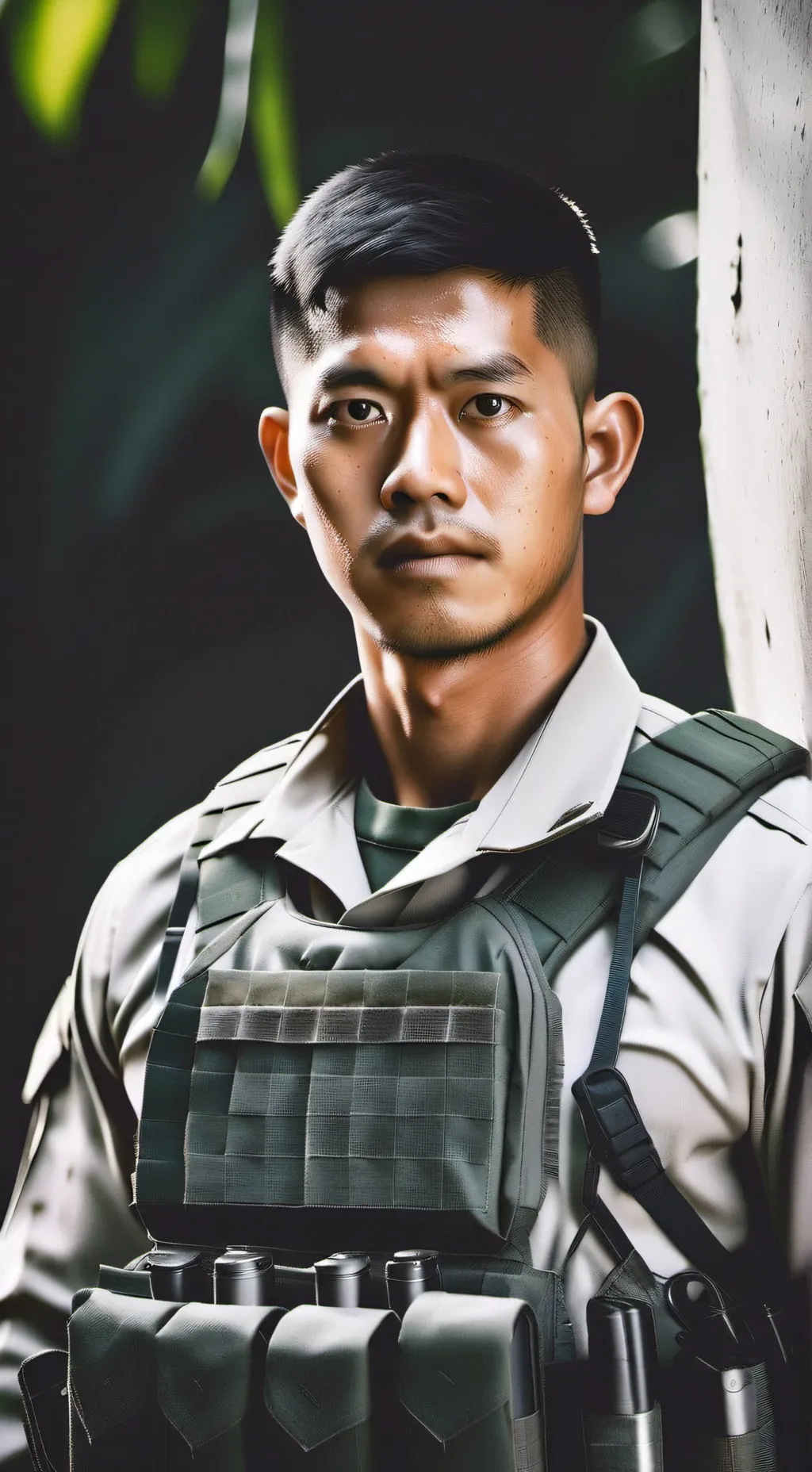 ai character: Seargent Tom background