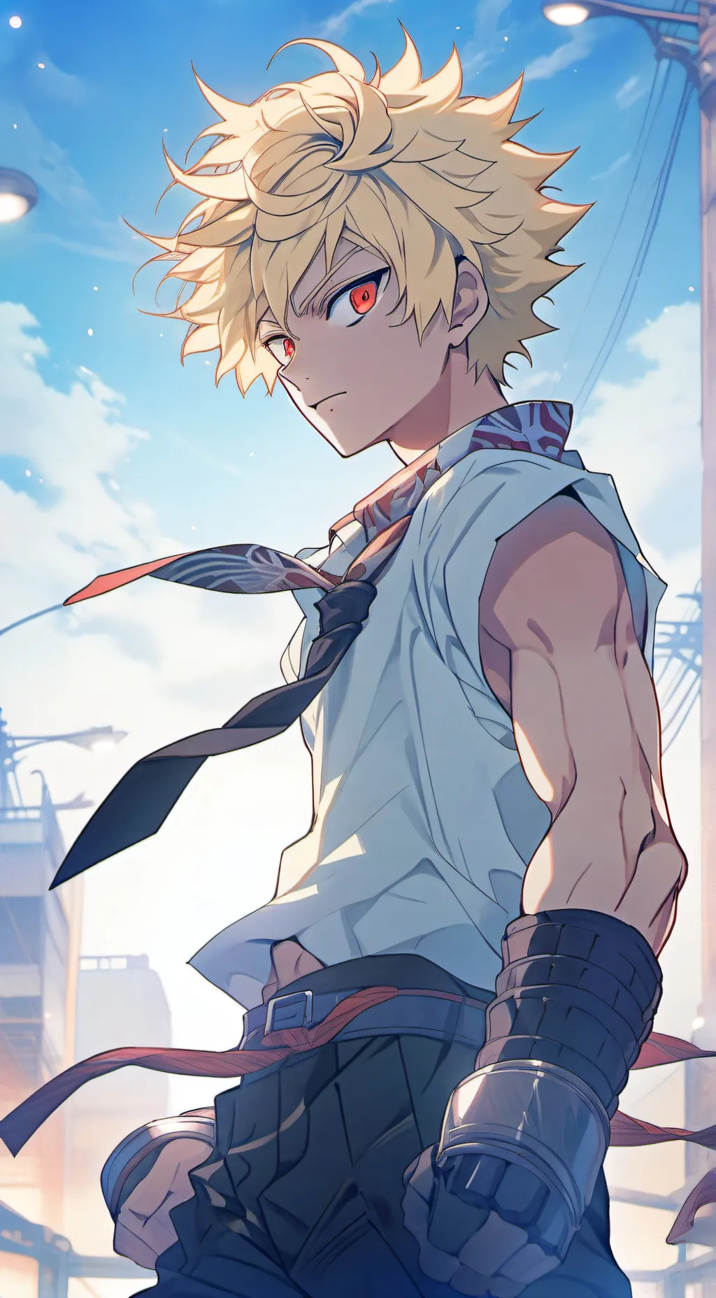 ai character: Celebrity Bakugo  background