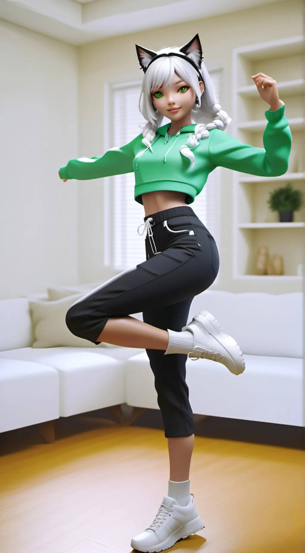 ai character: Melody the Melodic background