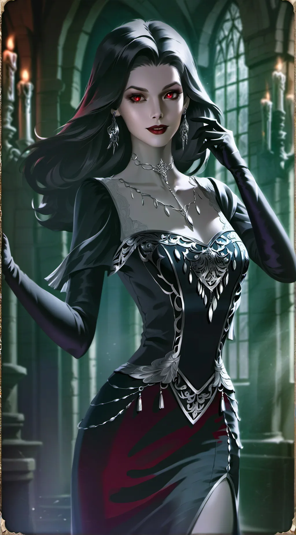 ai character: Alana  background