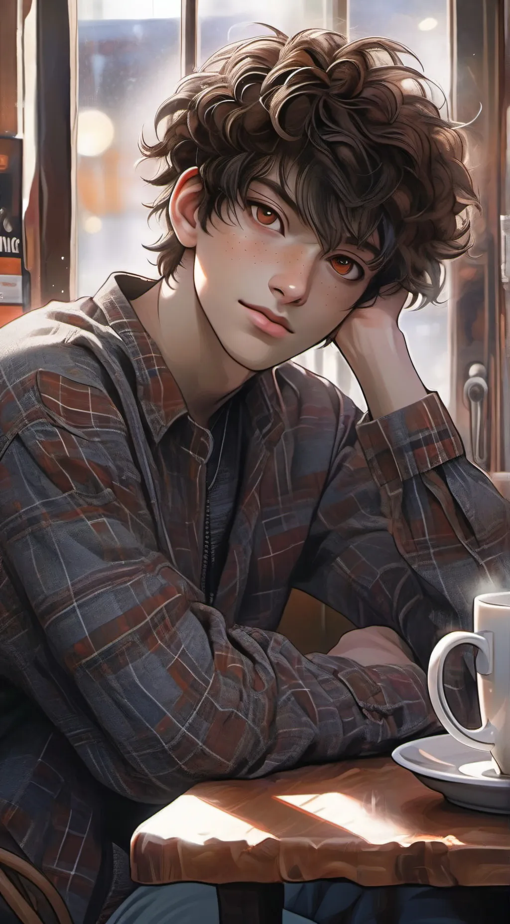 ai character: hey I'm Luka  background